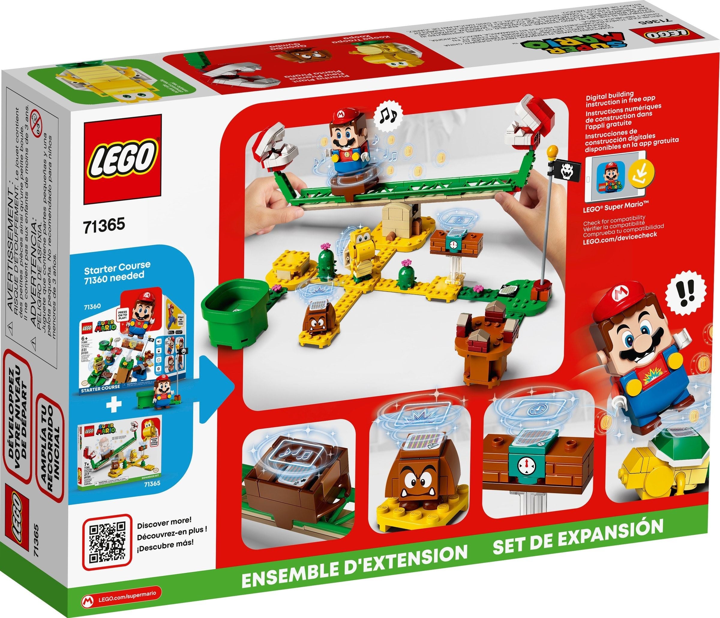LEGO Super Mario Piranha Plant Power Paddle 71365