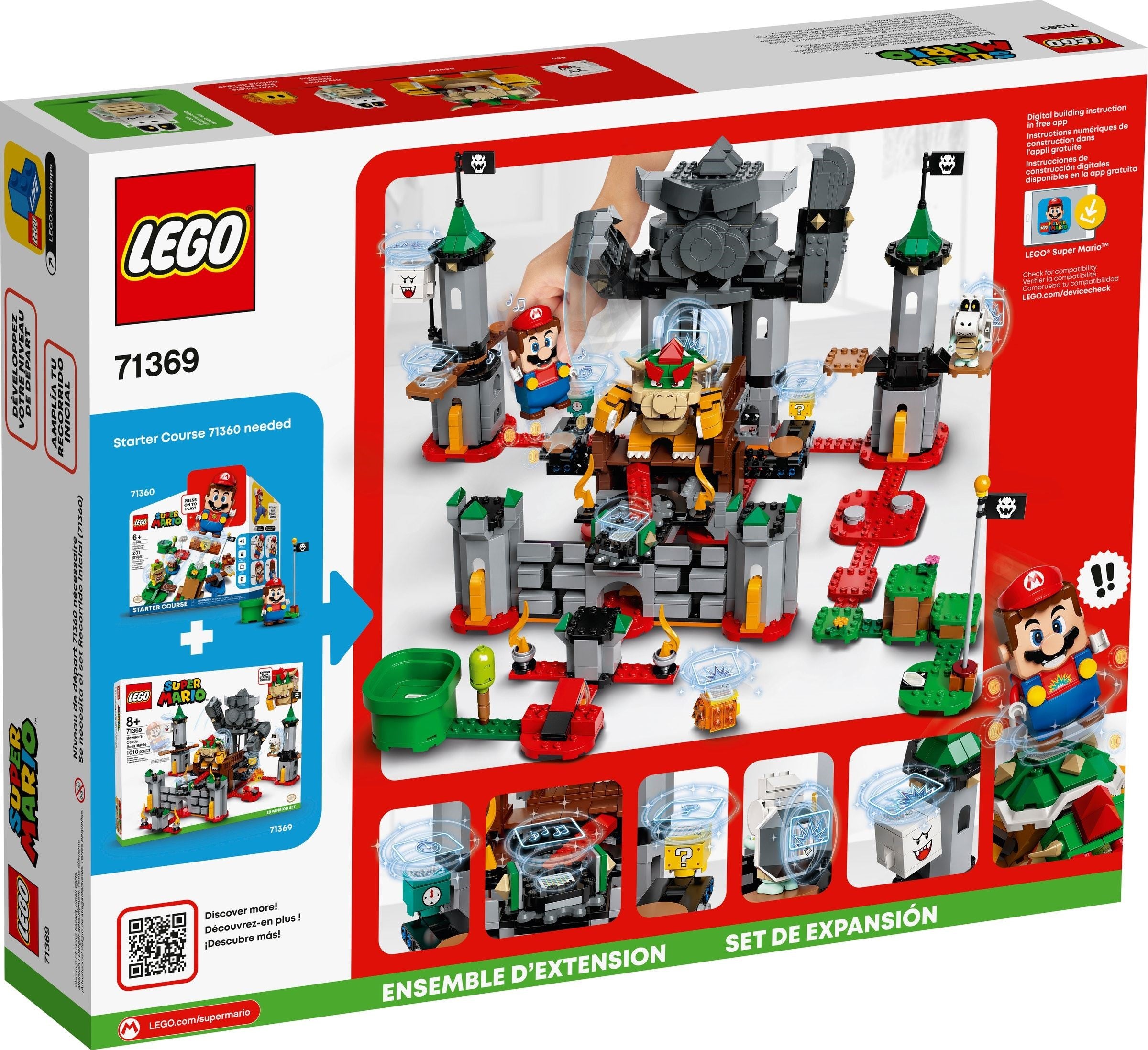 LEGO Super Mario Le château de Bowser 71369
