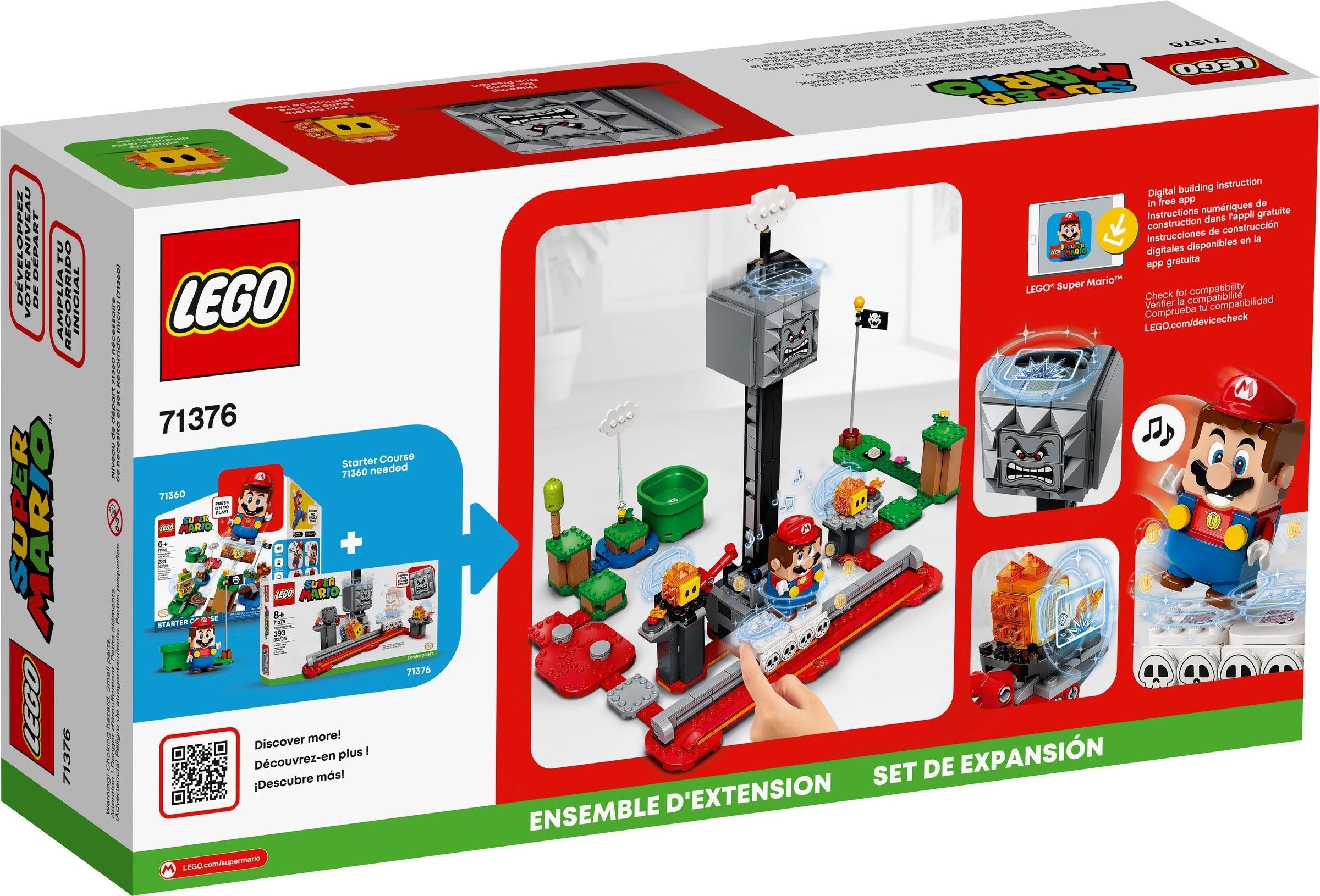 LEGO Super Mario Fallender Steinblock Erweiterungsset 71376
