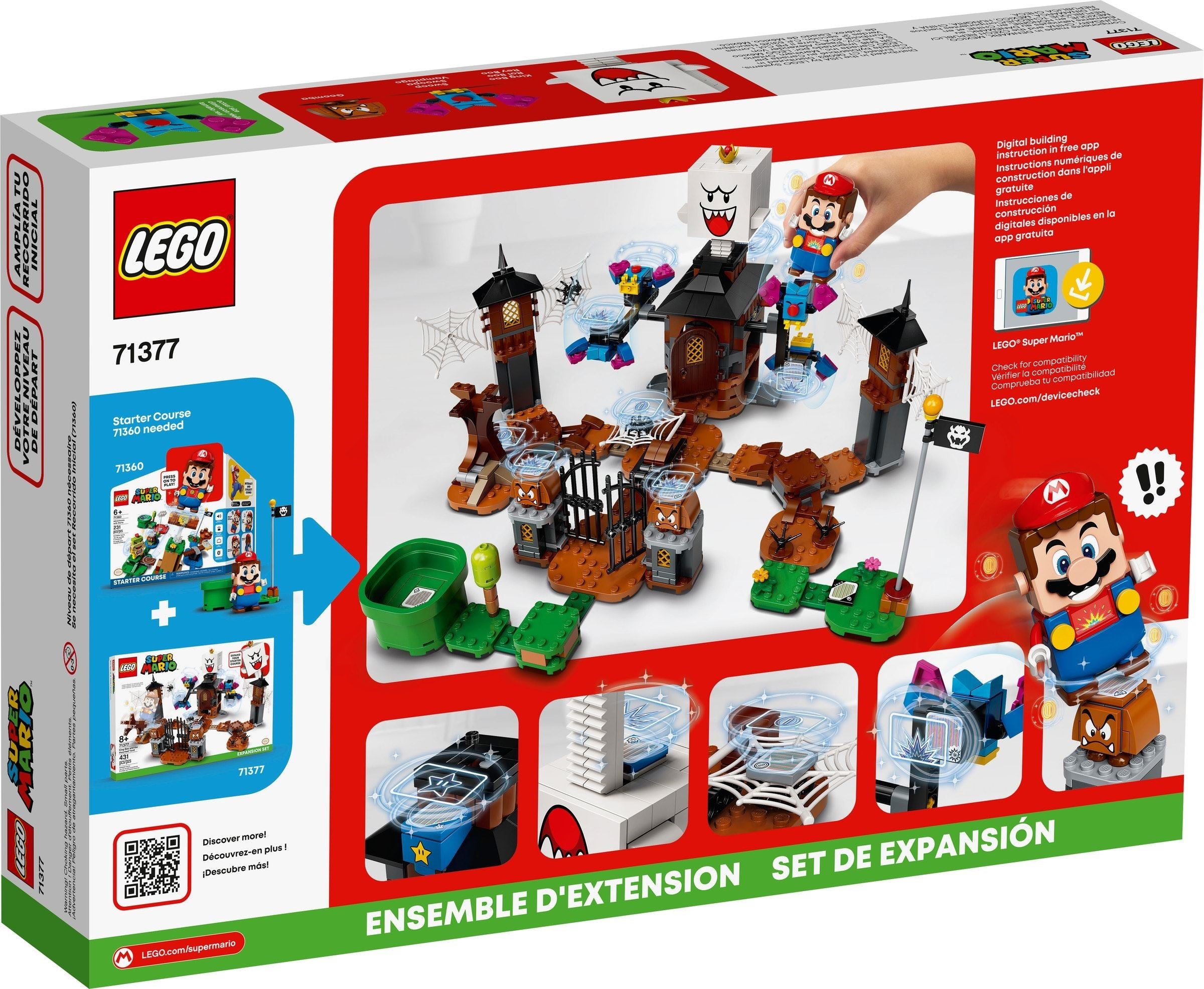 LEGO Super Mario König Buu Huu und der Spukgarten Erweiterungsset 71377
