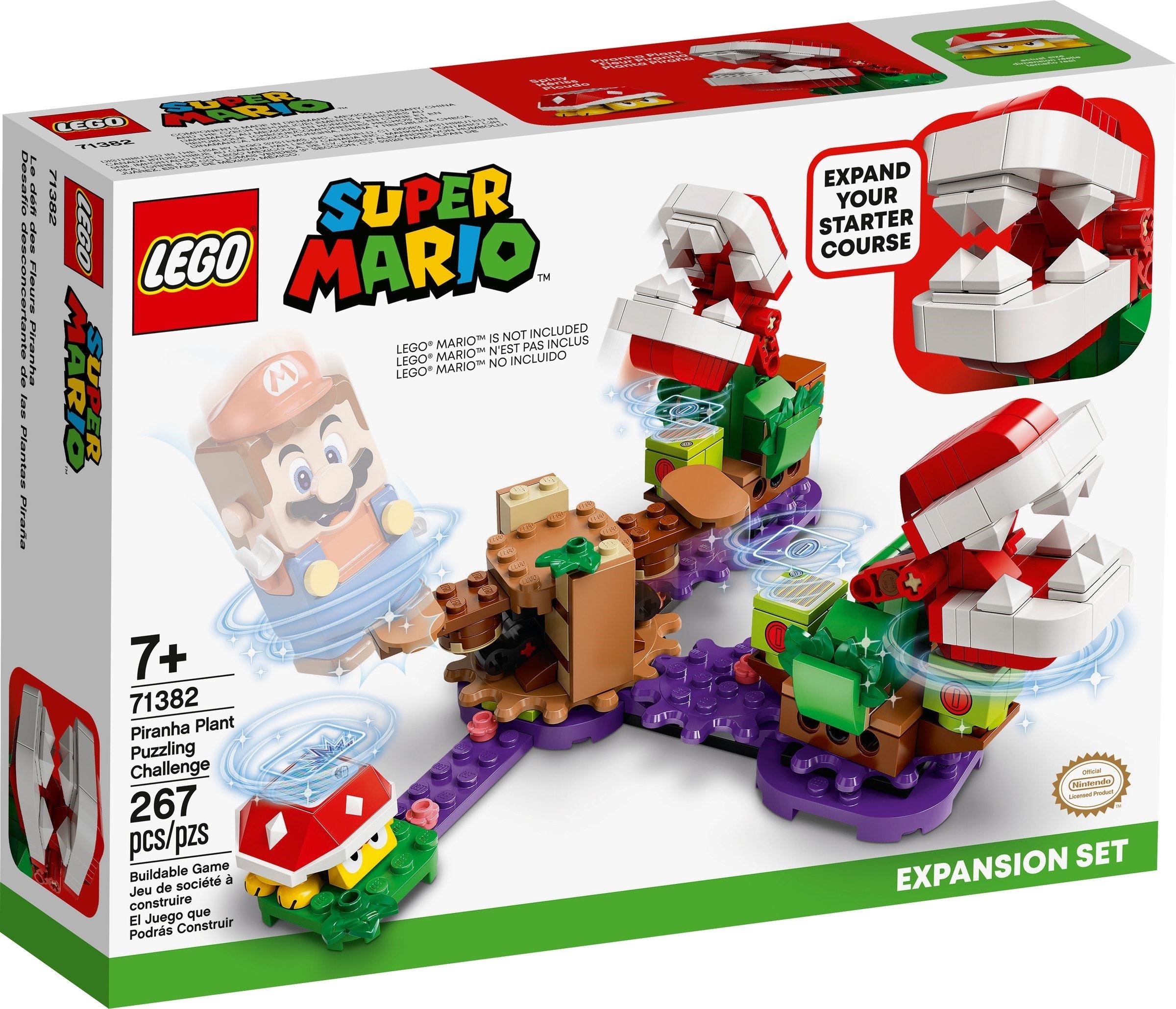 LEGO Super Mario Piranha Plant Challenge - Ensemble d'extension 71382