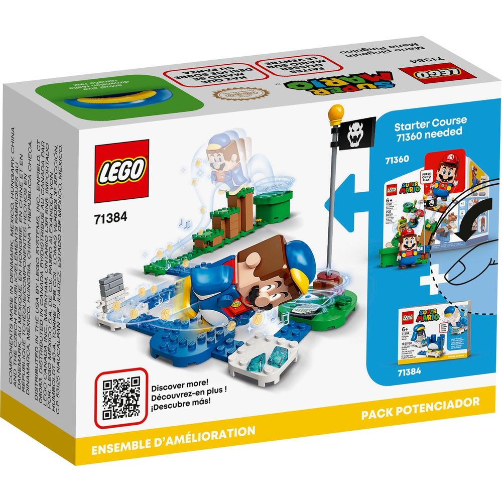 Lego Super Mario Pingouin Mario Suit 71384