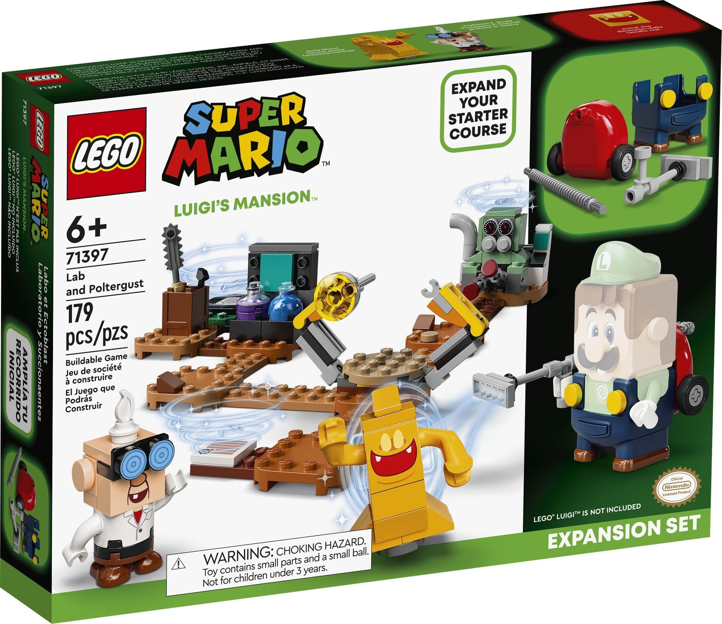 LEGO Super Mario Luigi’s Mansion: Labor und Schreckweg 71397