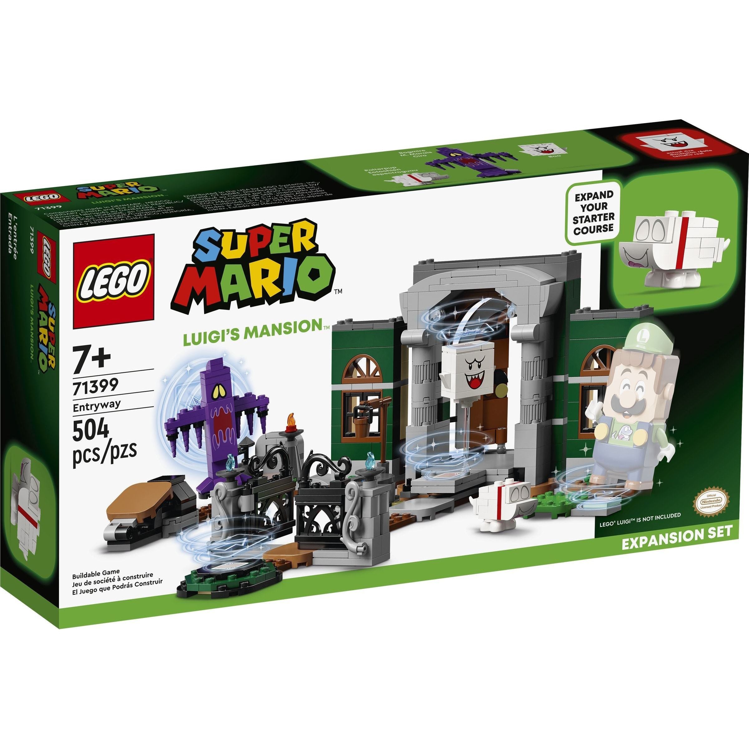 <transcy>LEGO Super Mario Luigi's Mansion : Entrée - Kit d'extension 71399</transcy>