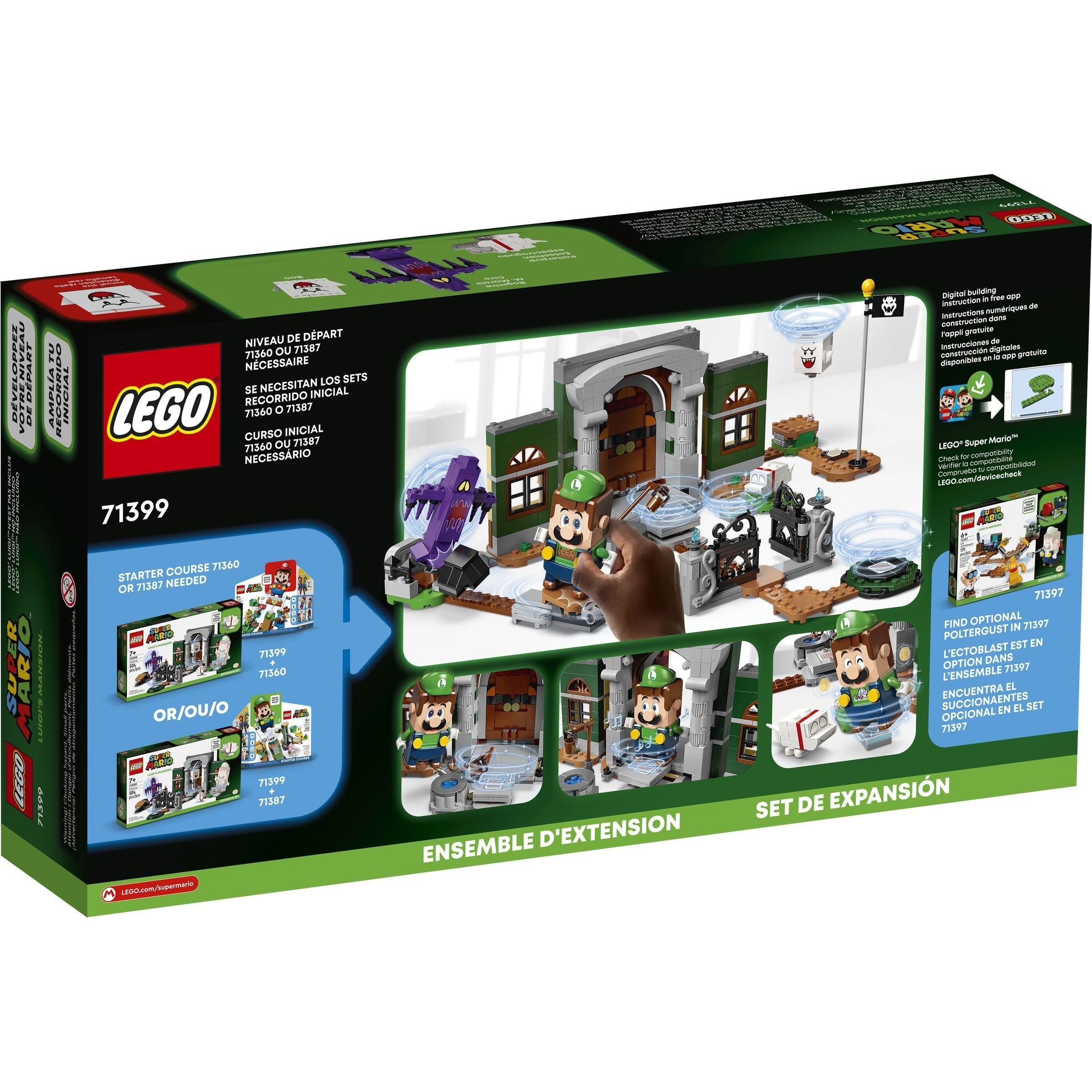 LEGO Super Mario Luigi’s Mansion: Eingang – Erweiterungsset 71399