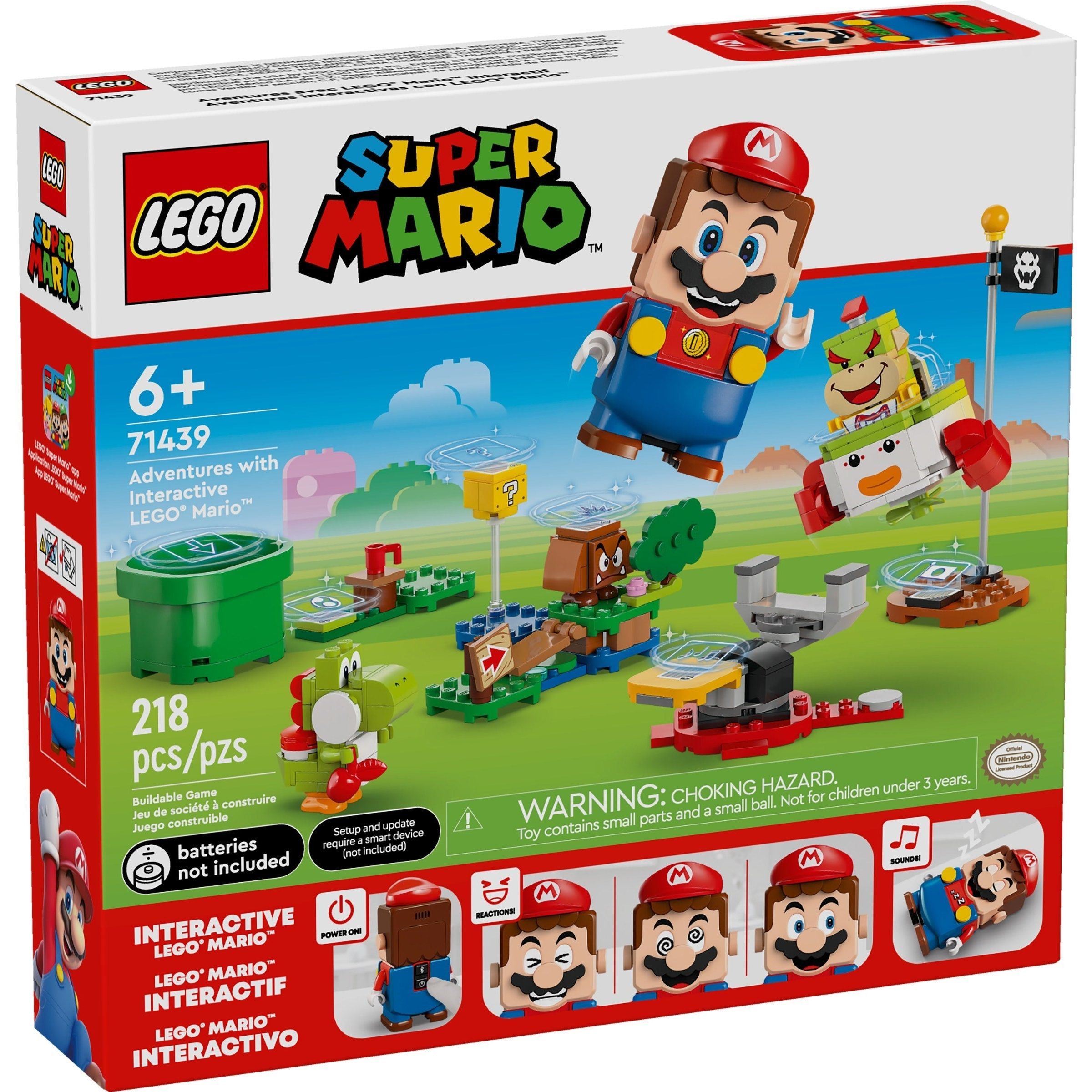 LEGO Super Mario Abenteuer mit dem interaktiven Mario 71439