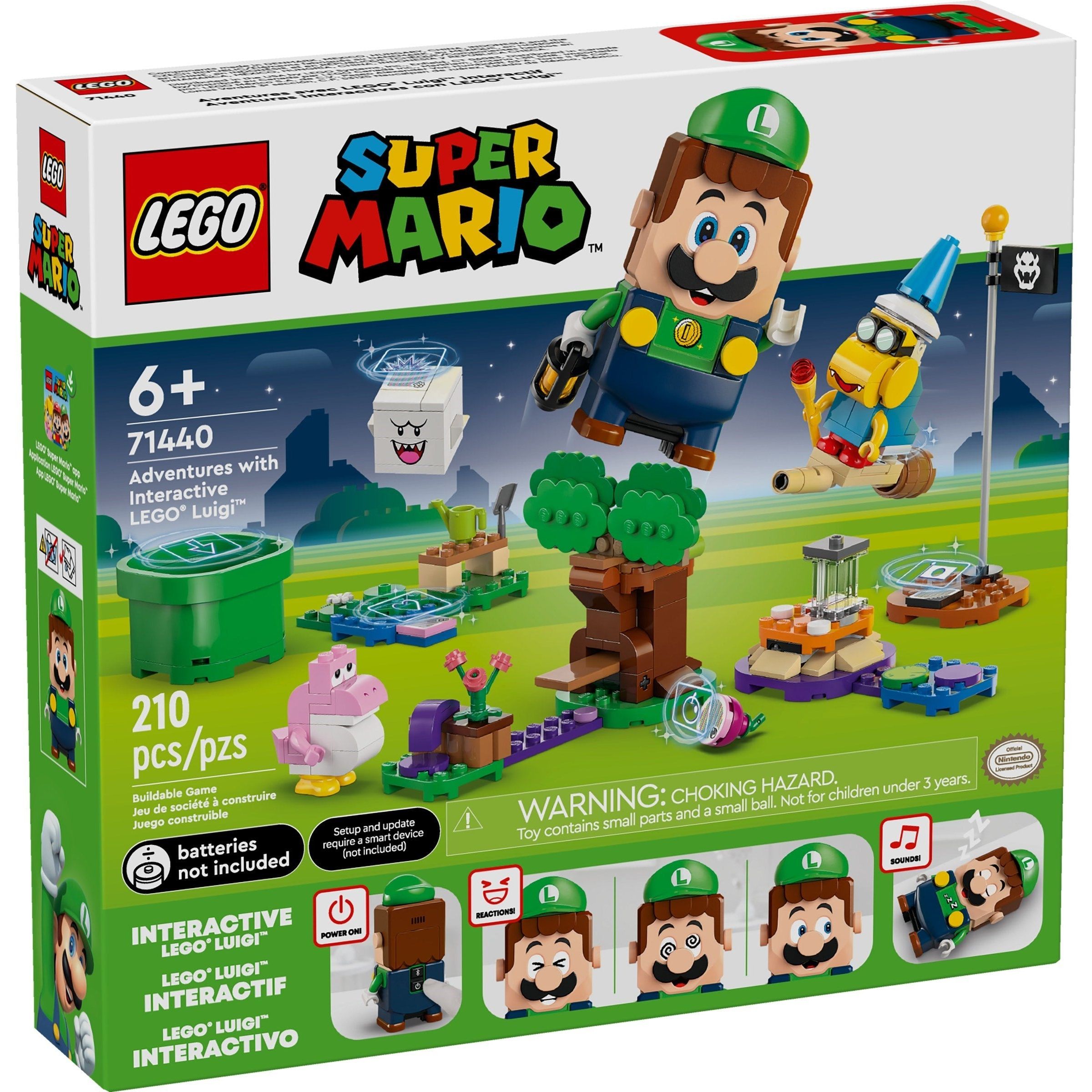 LEGO Super Mario Abenteuer mit dem interaktiven Luigi 71440
