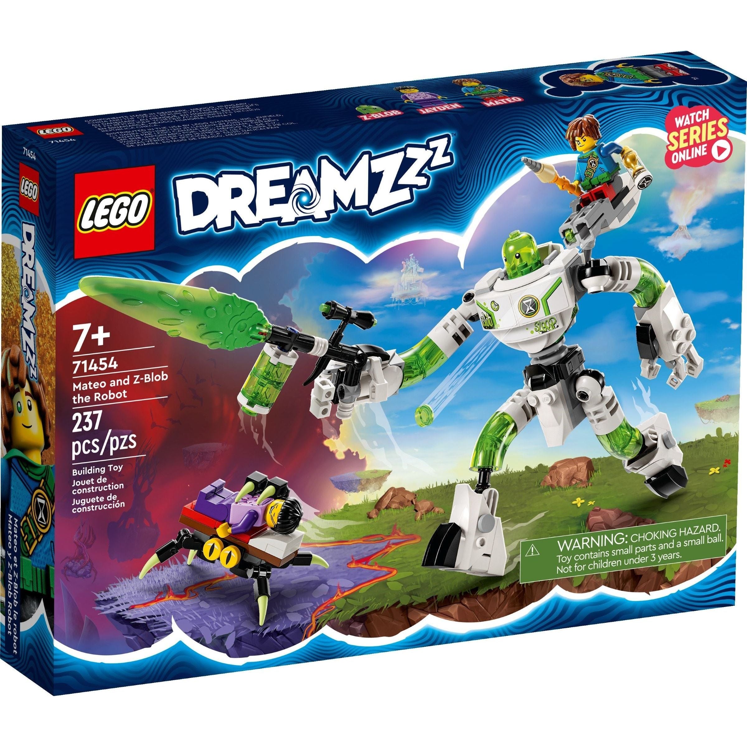 LEGO DreamZzz Mateo und Roboter Z-Blob 71454