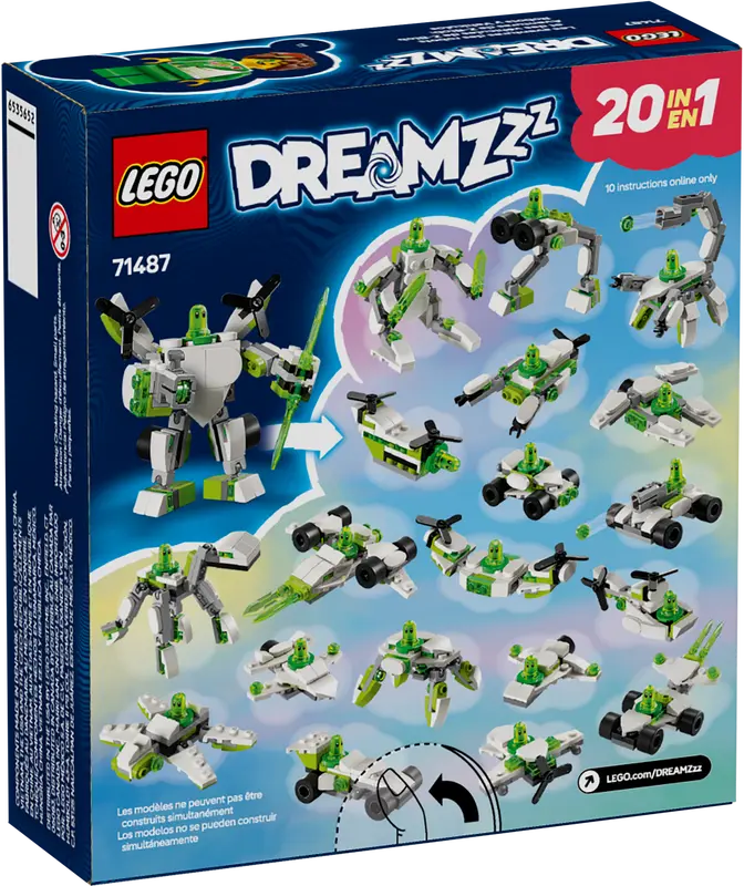 LEGO DREAMZzz Z-Blob's Roboter- und Fahrzeugabenteuer 71487
