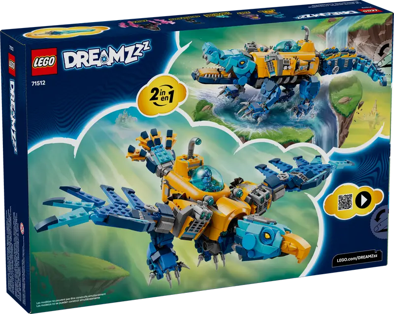 LEGO DREAMZzz Krokodil-U-Boot 71512