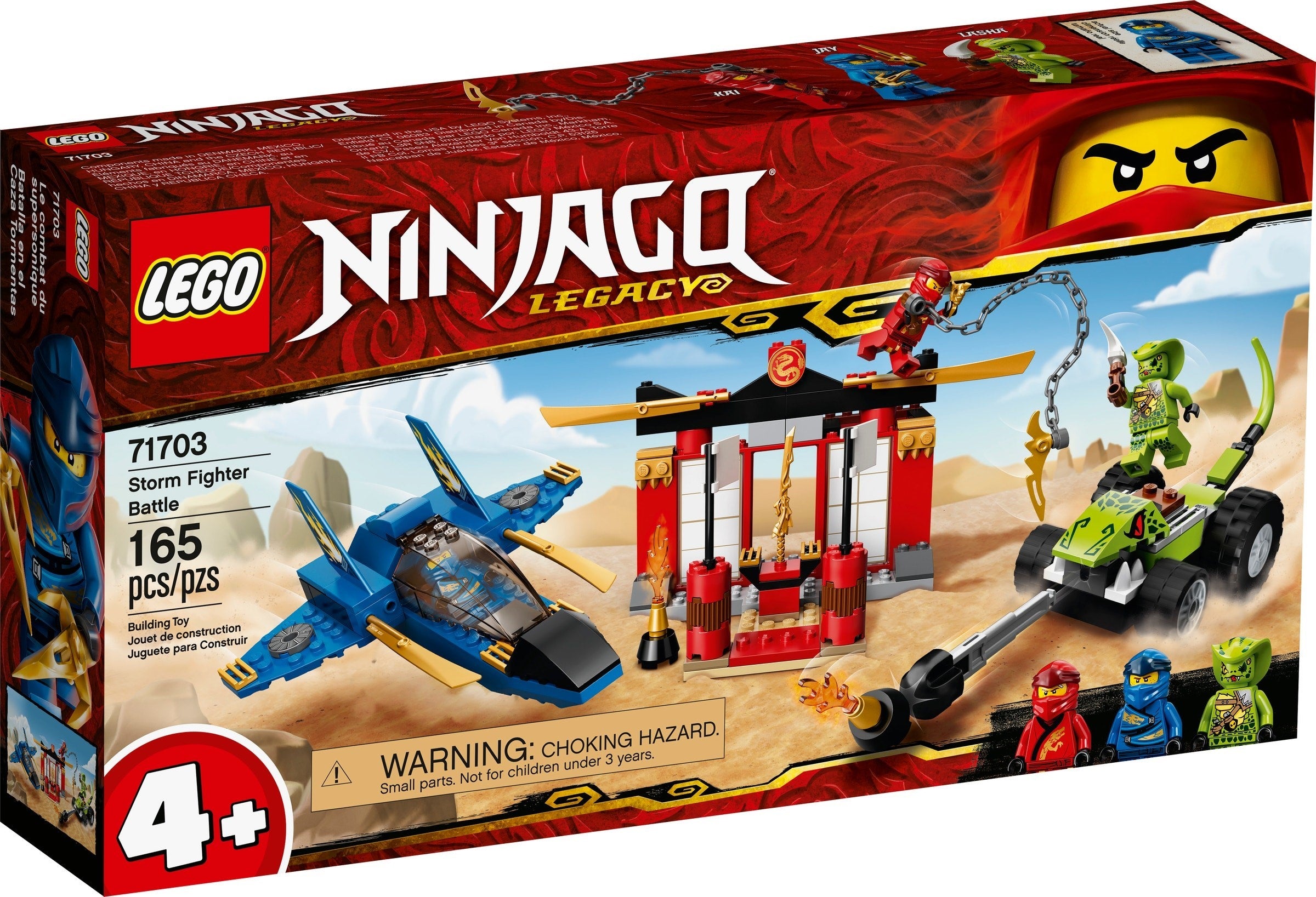 LEGO Ninjago bataille de force avec le jet de tonnerre 71703