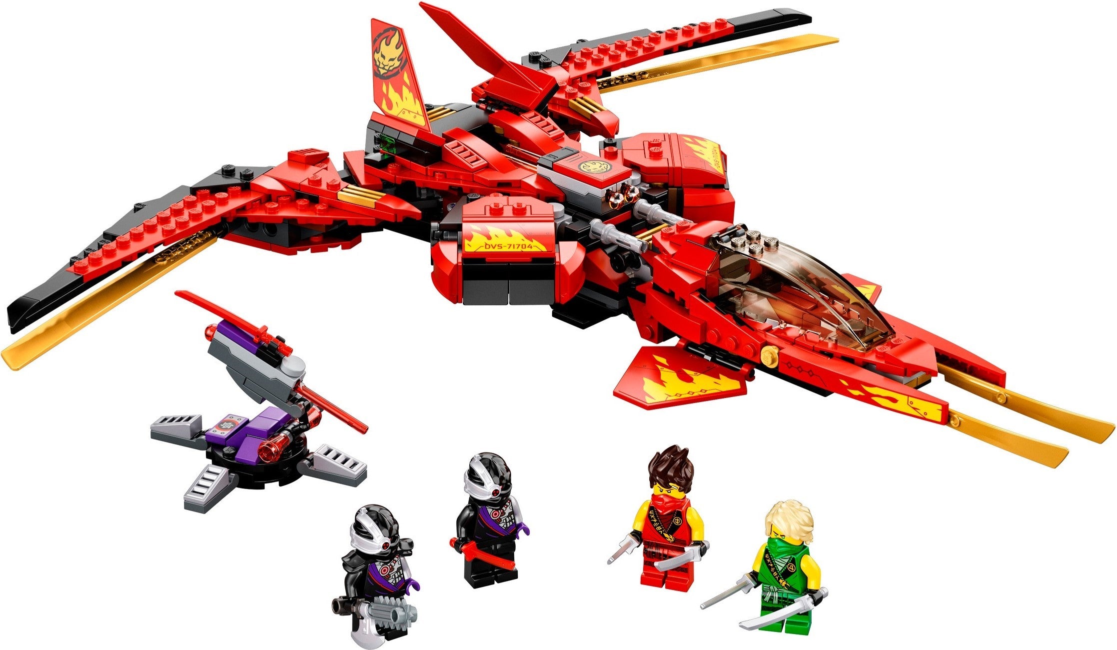 LEGO Ninjago Kais Super-Jet 71704