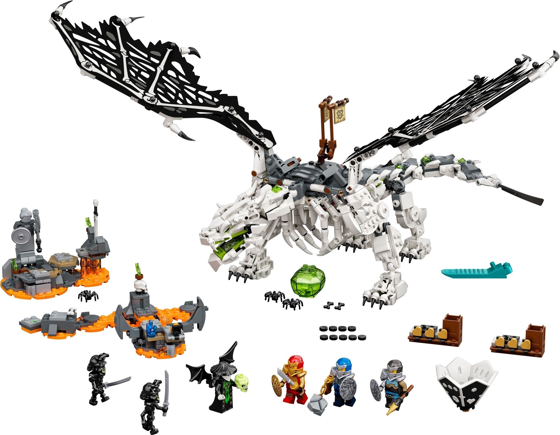 LEGO Ninjago Drache des Totenkopfmagiers 71721