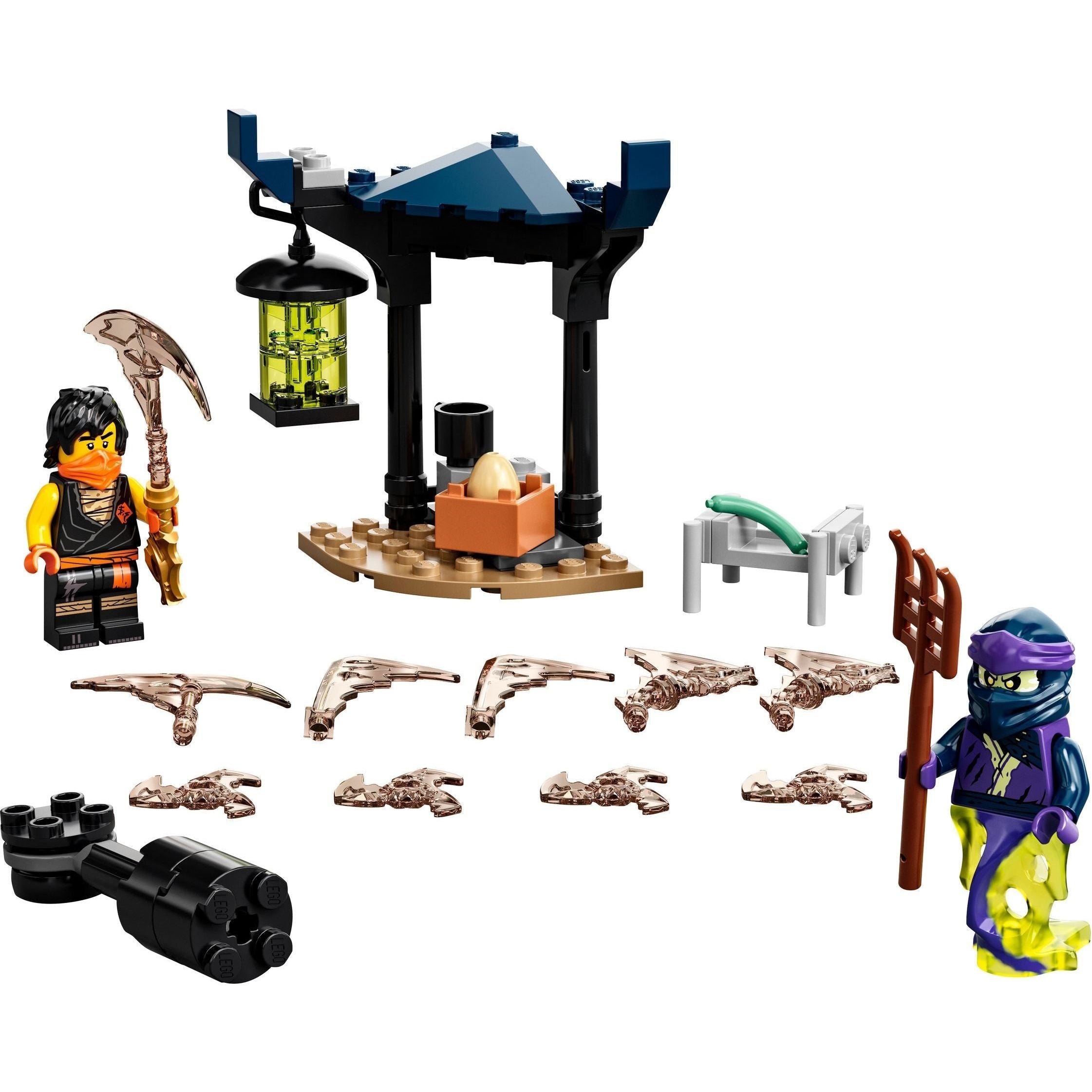 Ensemble de combat LEGO Ninjago : Cole contre Ghost Fighter 71733