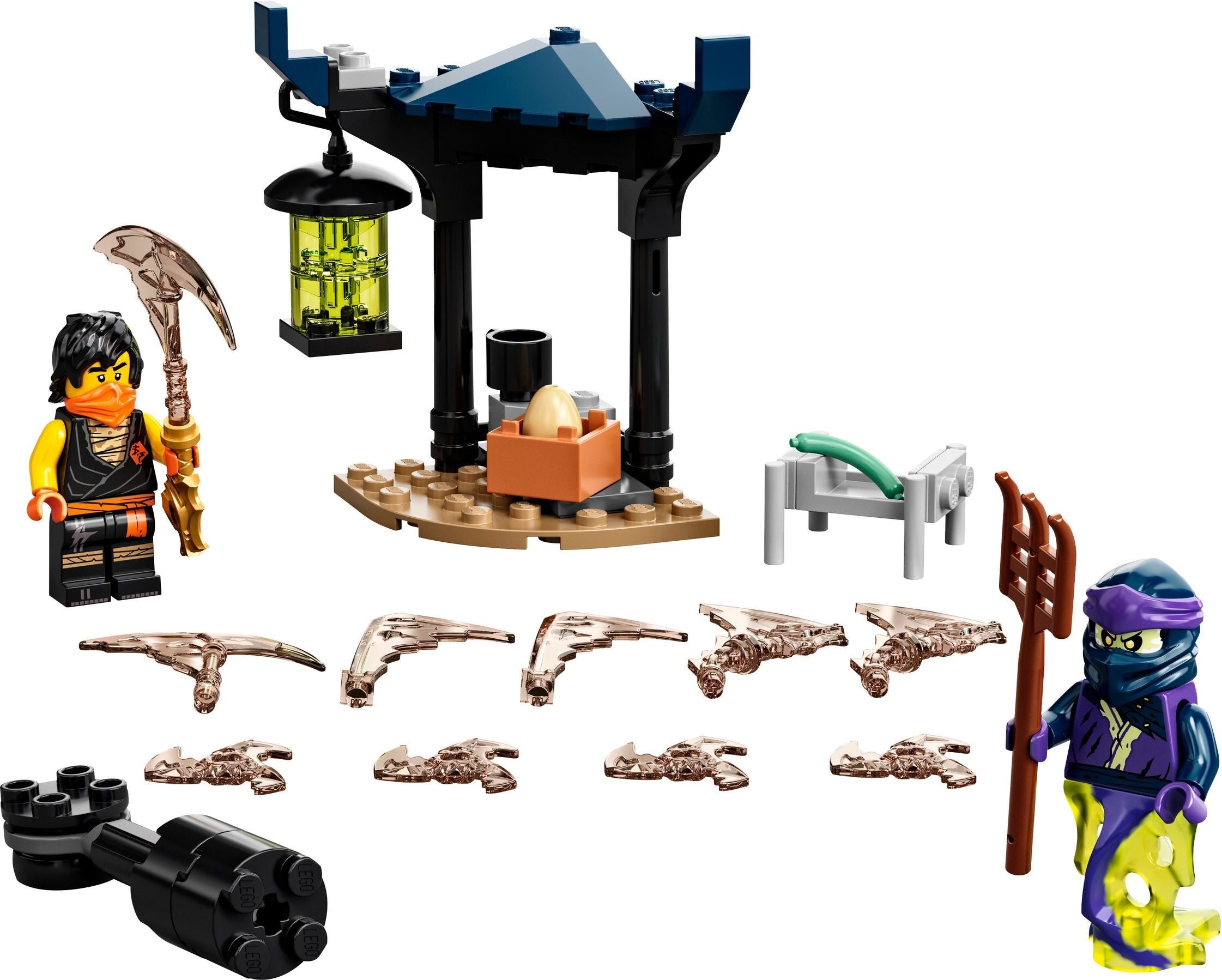 Ensemble de combat LEGO Ninjago : Cole contre Ghost Fighter 71733