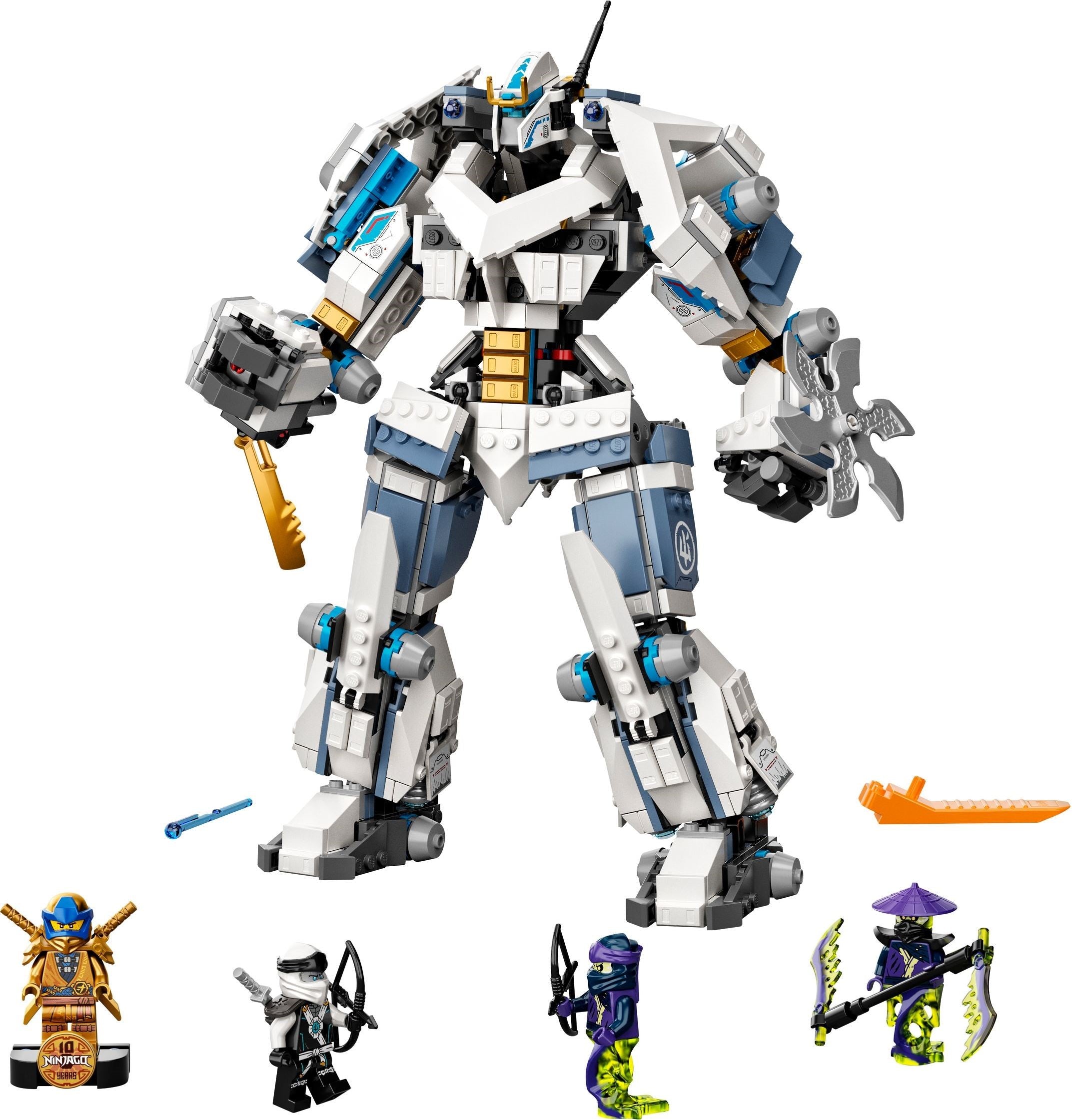 Le robot Titan de LEGO Ninjago Zane 71738