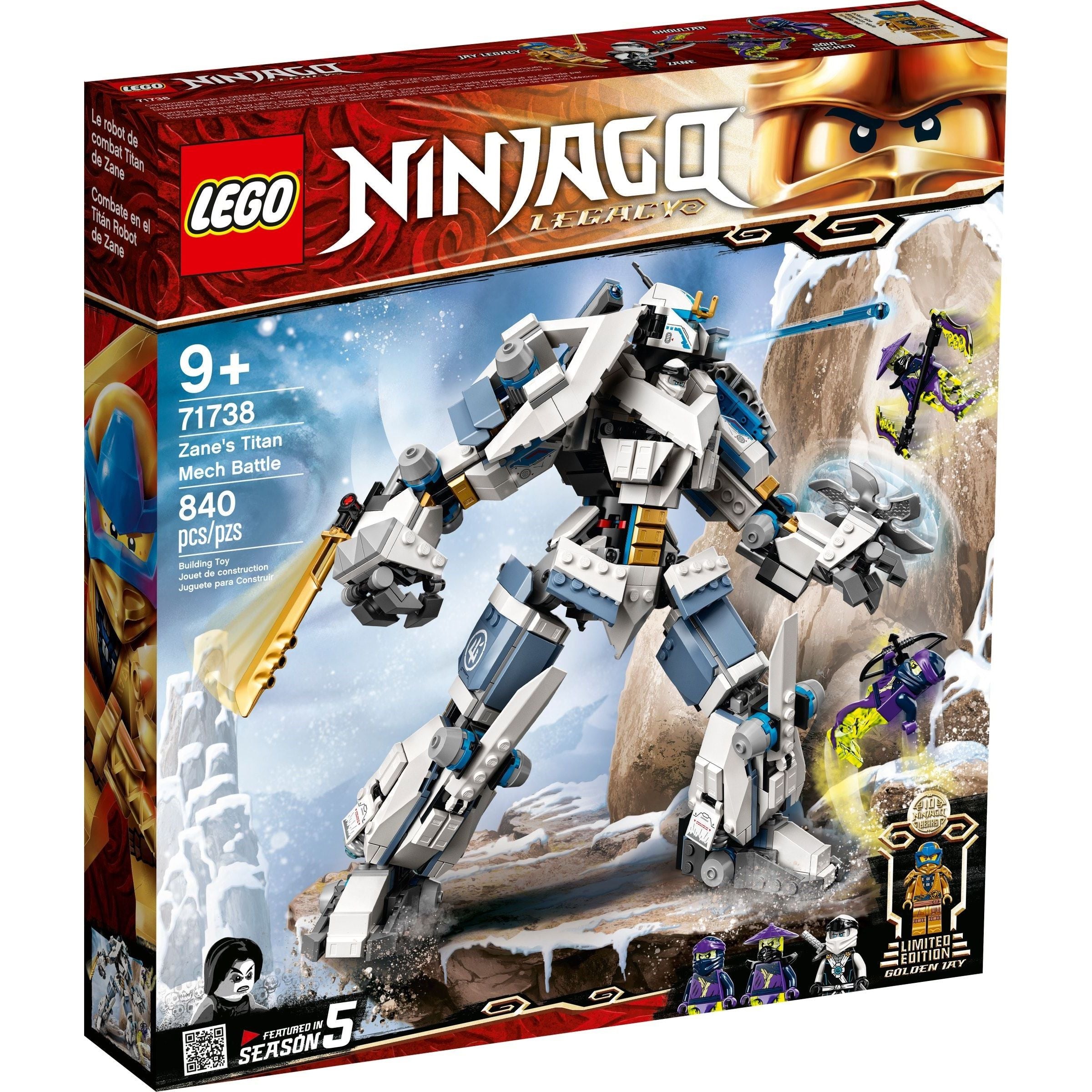 LEGO Ninjago Zanes Titan-Mech 71738