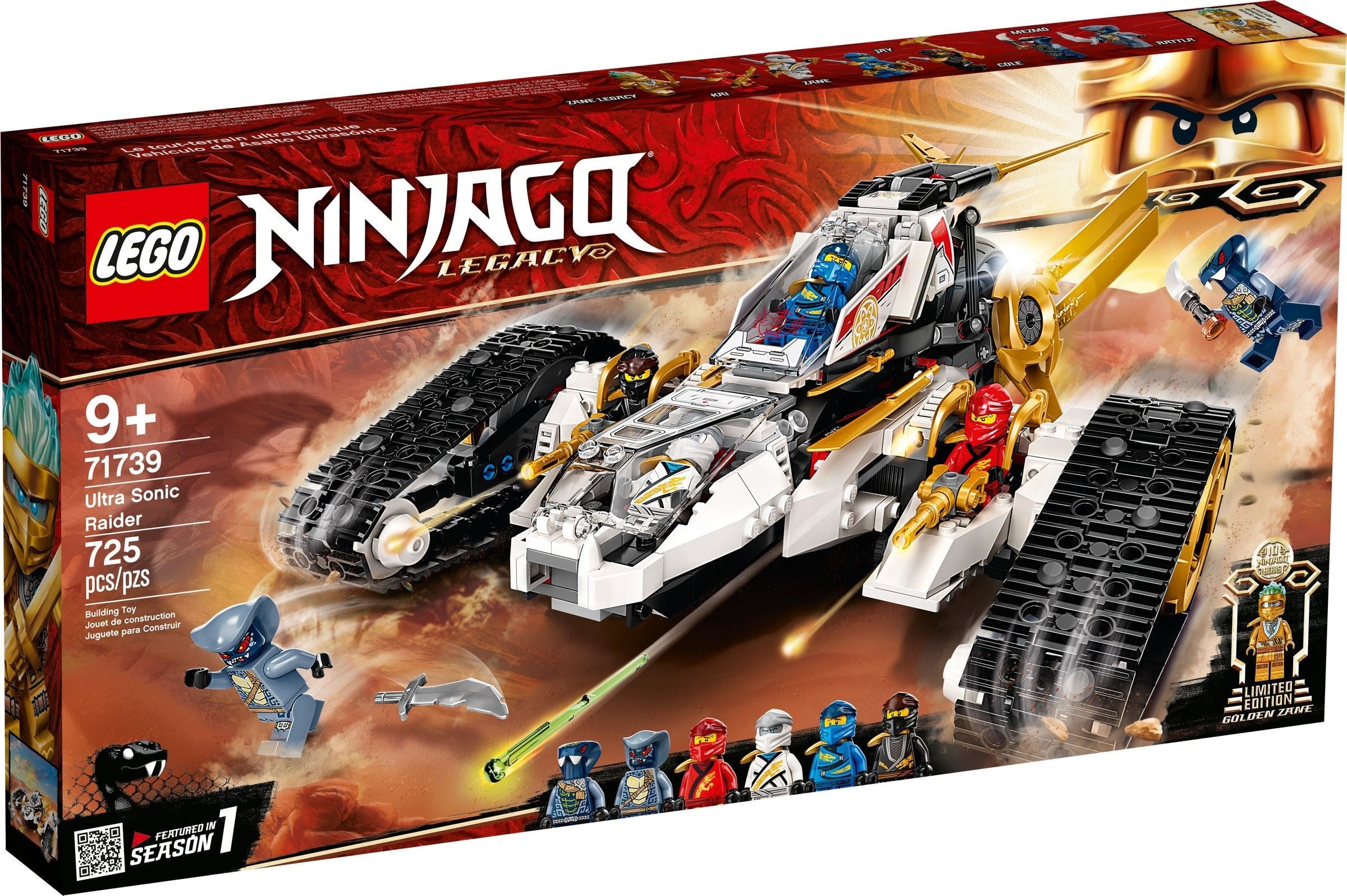 LEGO Ninjago L'aventurier à ultrasons 71739