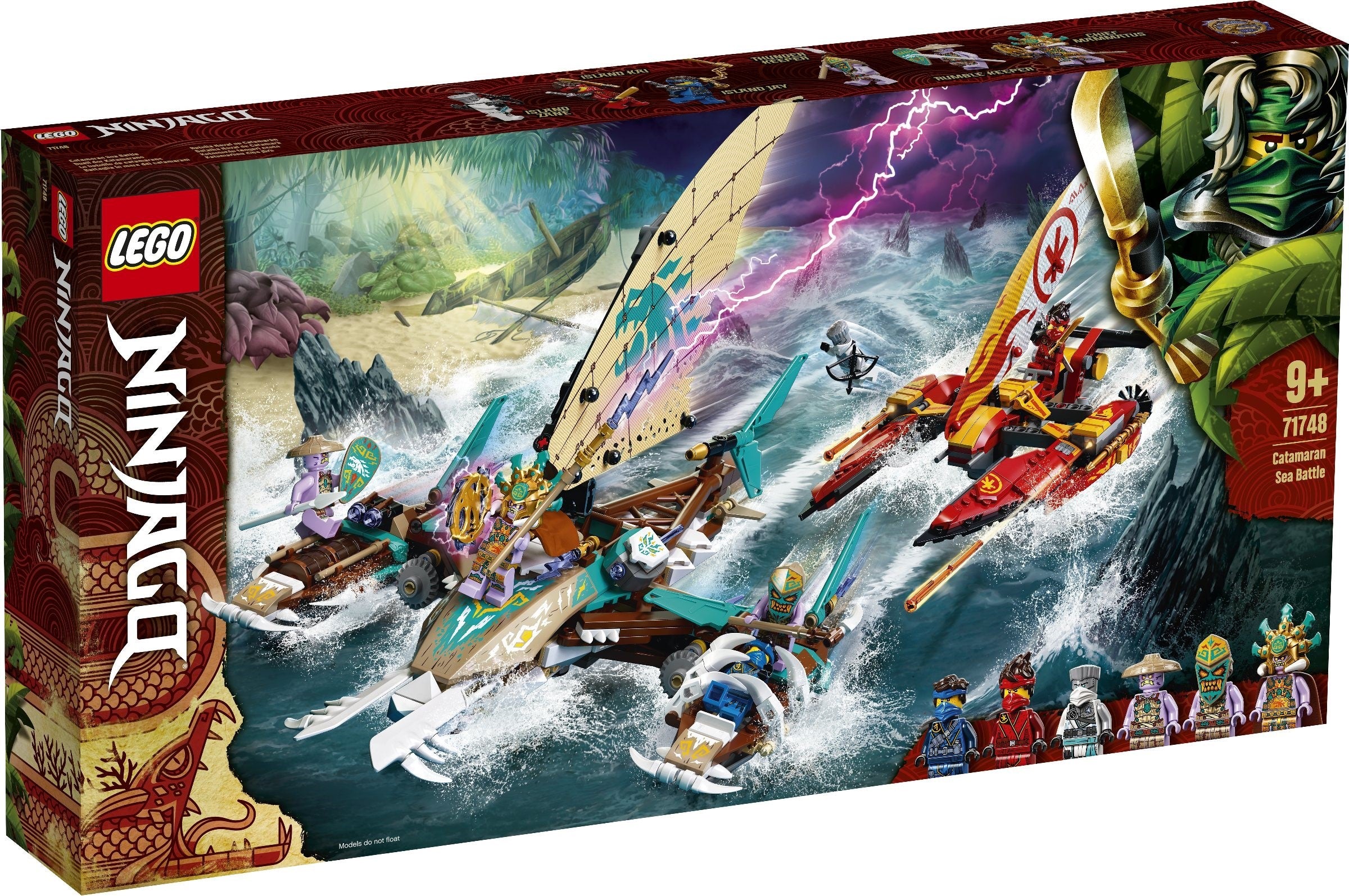 LEGO Ninjago Duell der Katamarane 71748