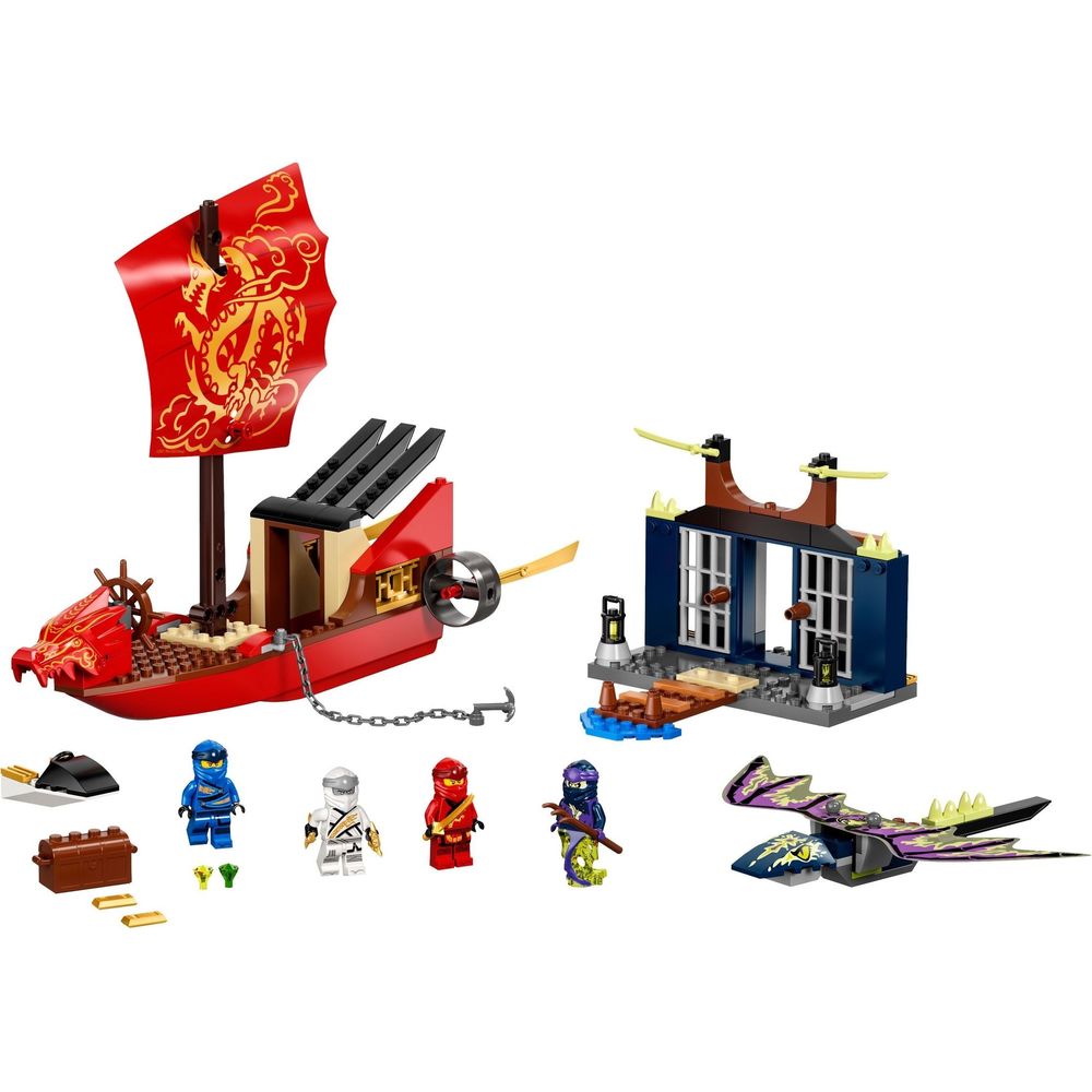 LEGO Ninjago Flug mit dem Ninja-Flugsegler 71749