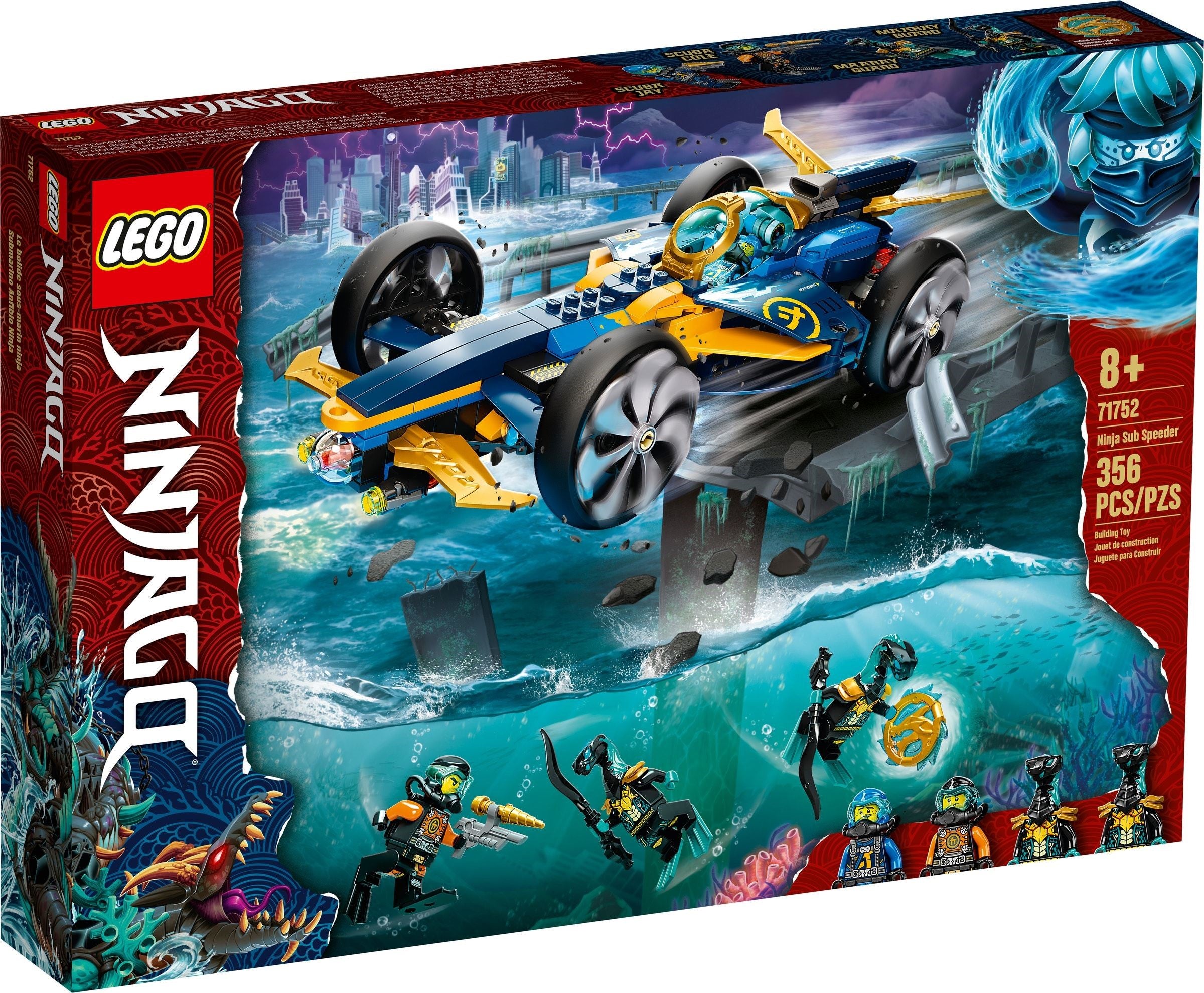 LEGO Ninjago Ninja-Unterwasserspeeder 71752