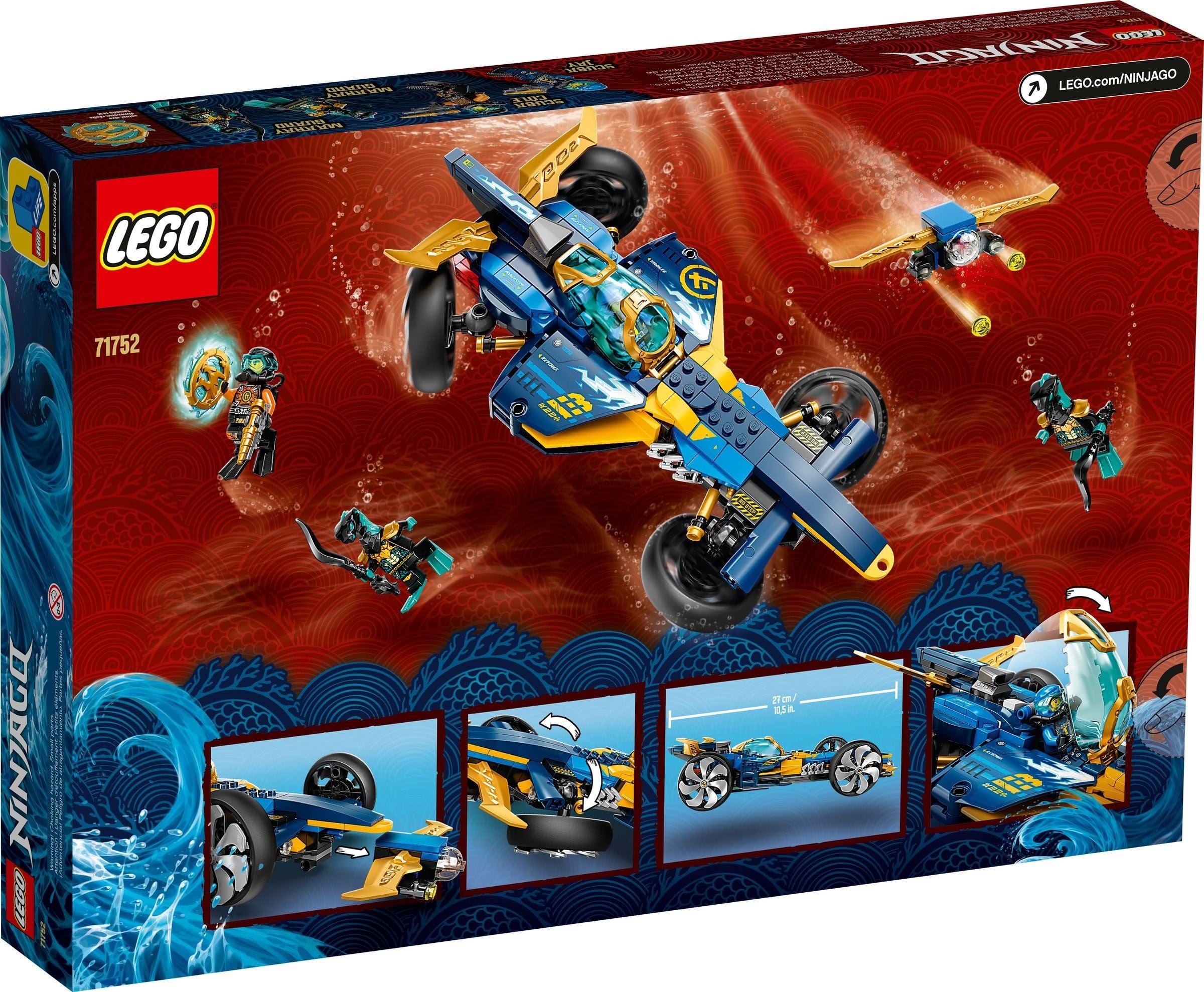 LEGO Ninjago Ninja-Unterwasserspeeder 71752
