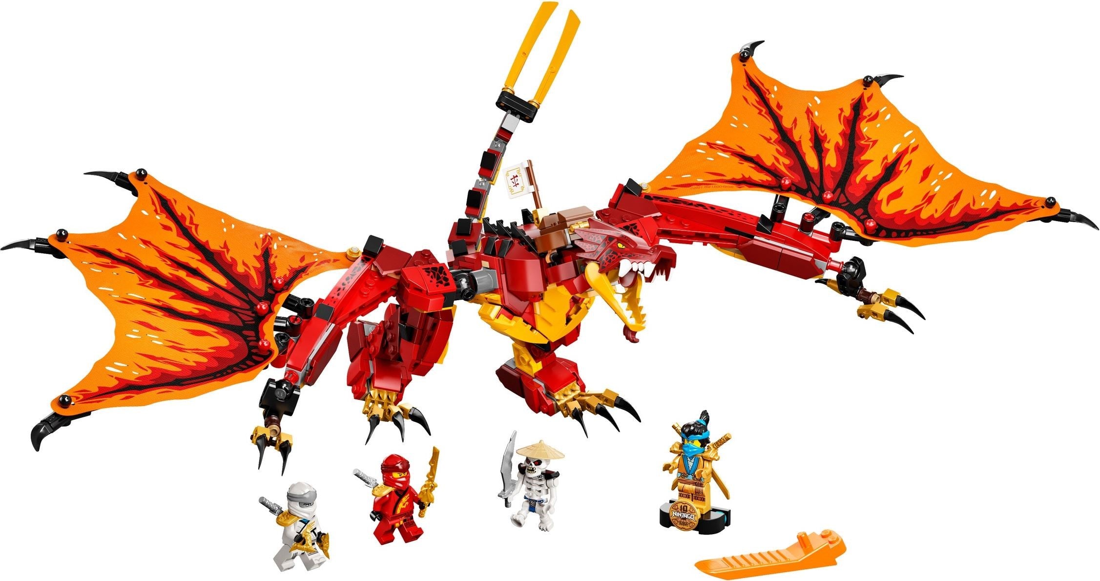 LEGO Ninjago Kais Feuerdrache 71753