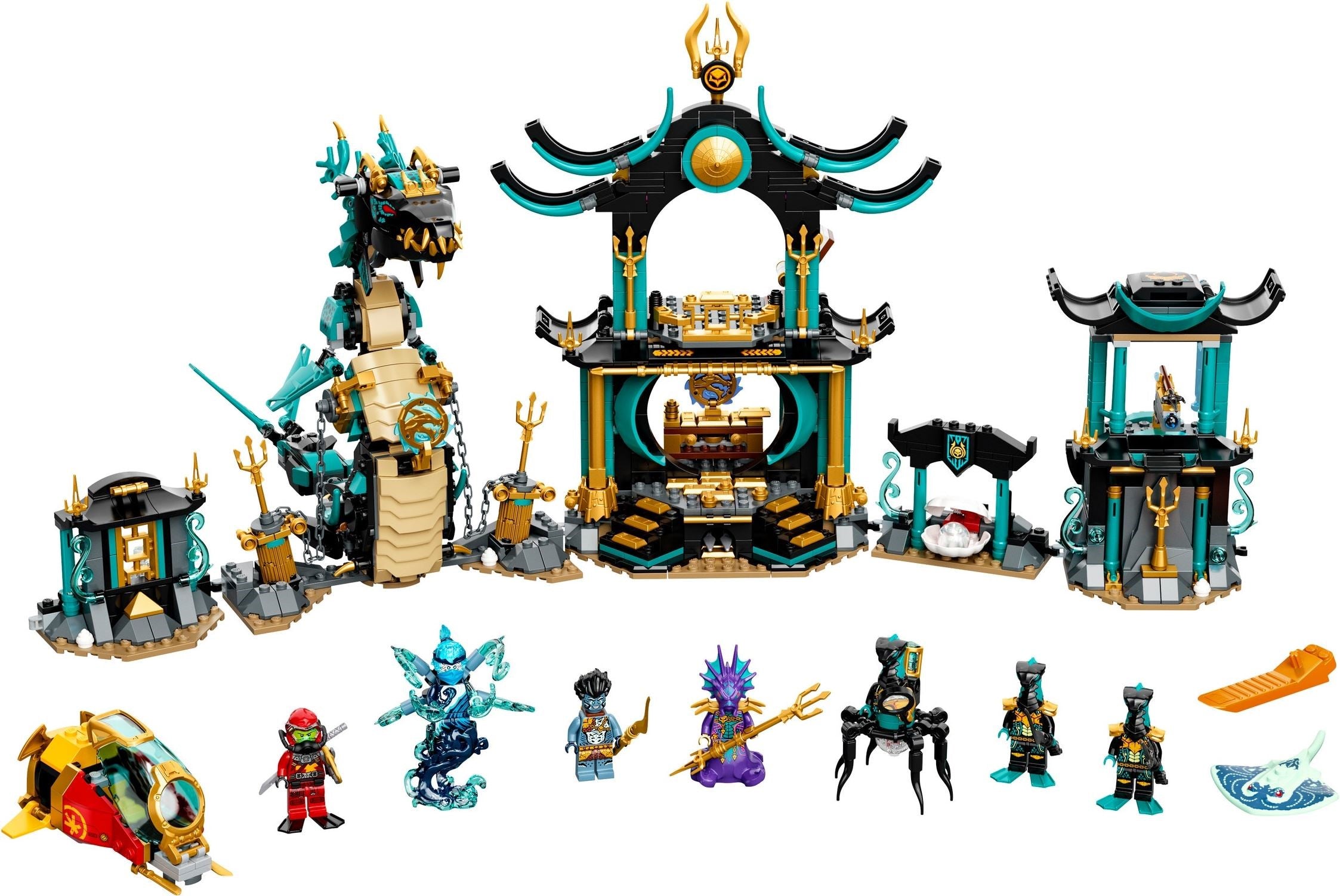 LEGO Ninjago Tempel des unendlichen Ozeans 71755