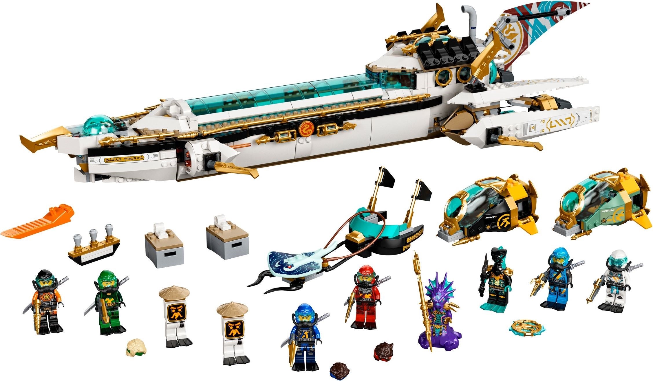 LEGO Ninjago Wassersegler 71756