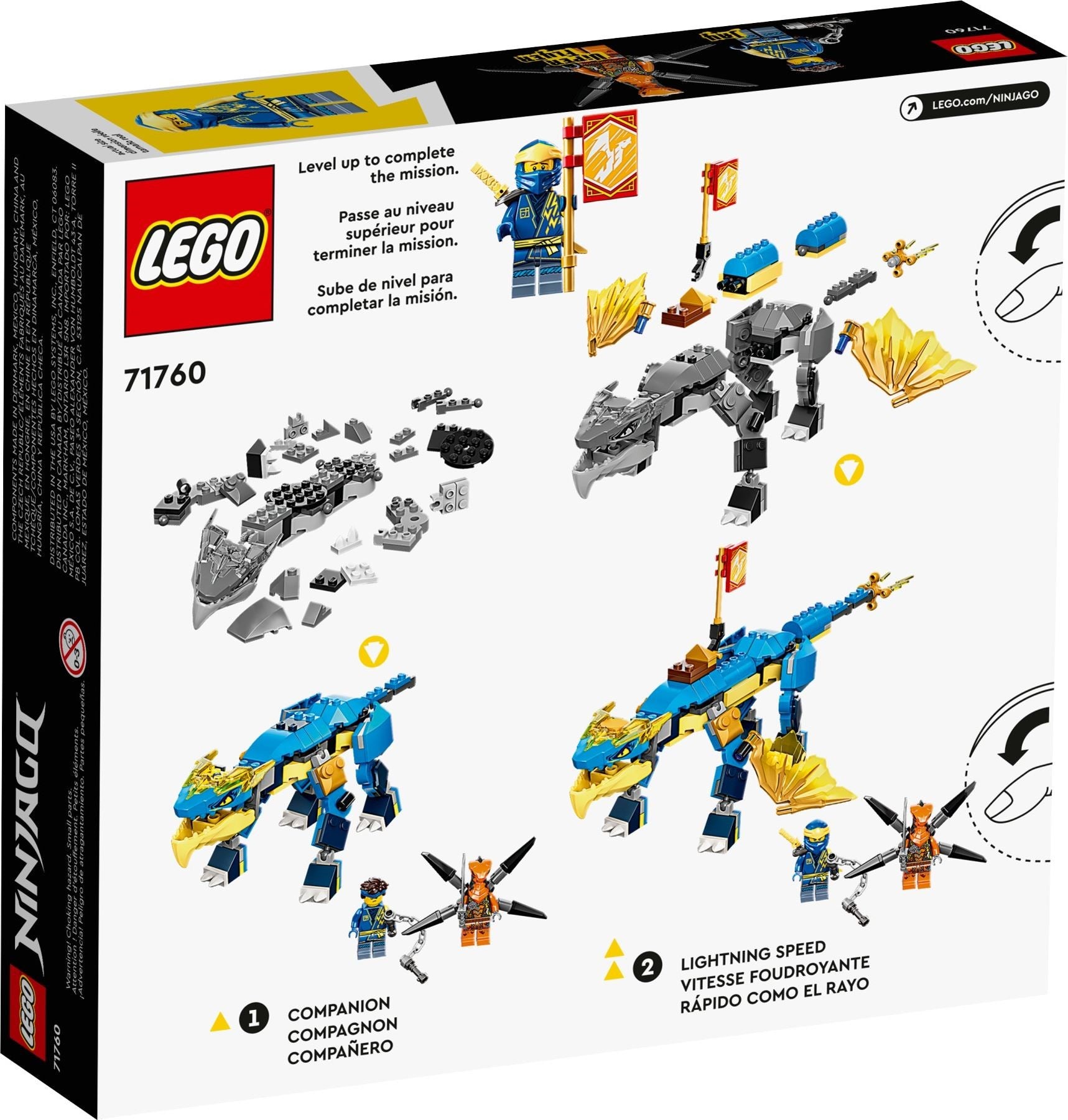 LEGO Ninjago Jays Donnerdrache EVO 71760