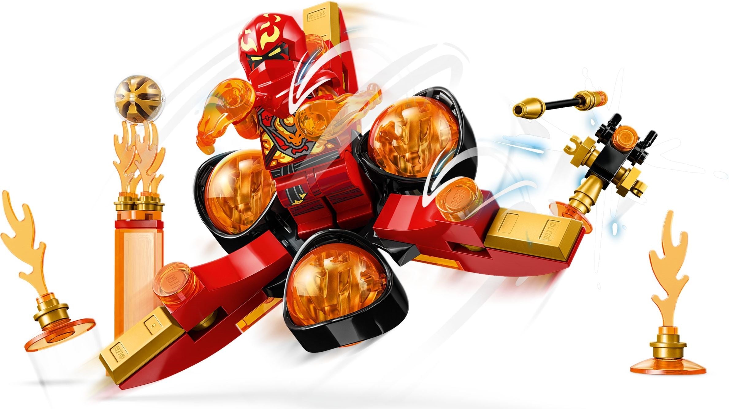 LEGO Ninjago Kais Drachenpower-Spinjitzu-Flip 71777