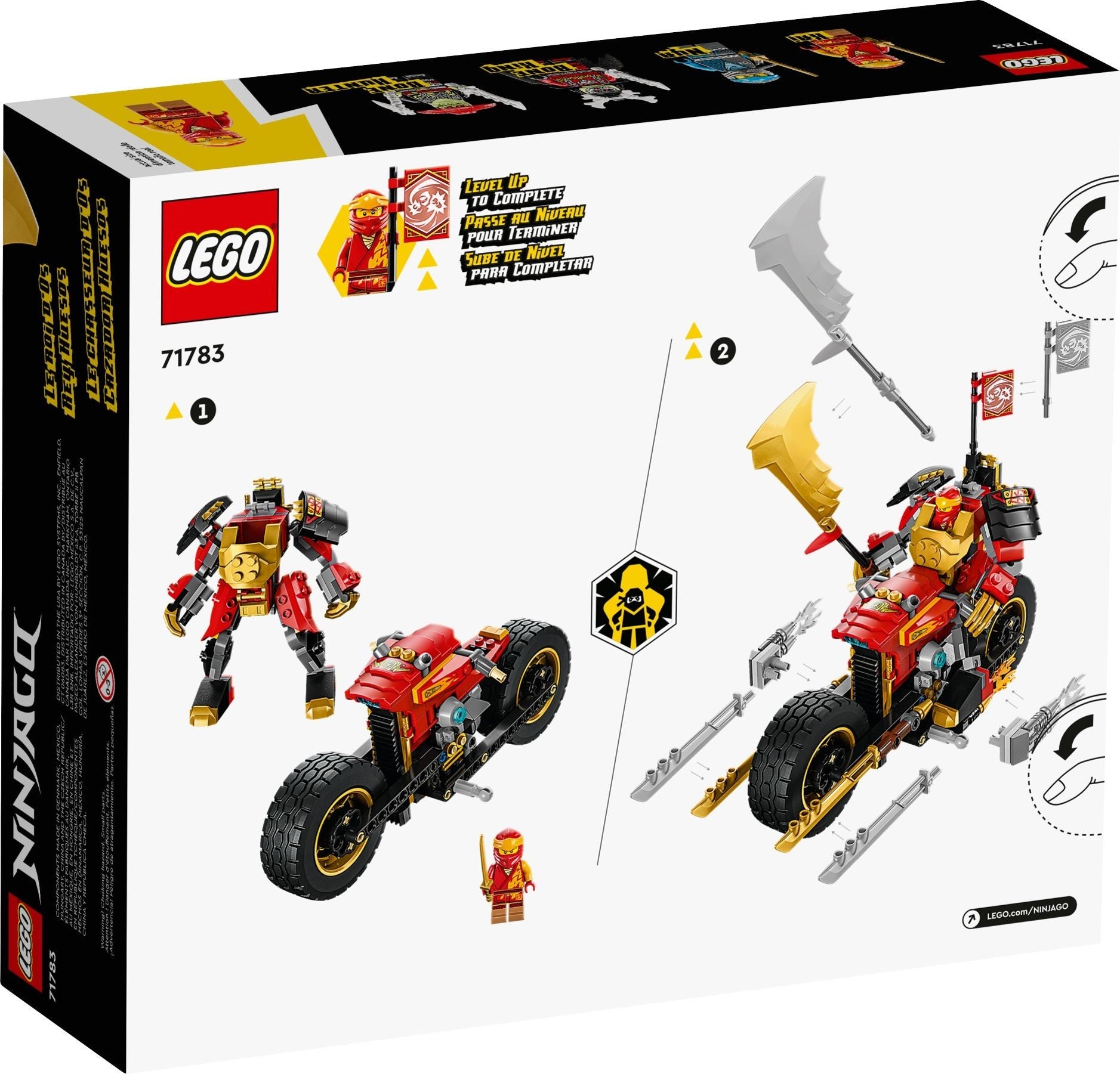 LEGO Ninjago Kais Mech-Bike EVO 71783