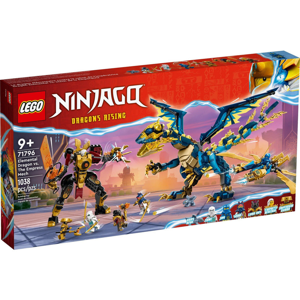 LEGO Ninjago Kaiserliches Mech-Duell gegen den Elementardrachen 71796