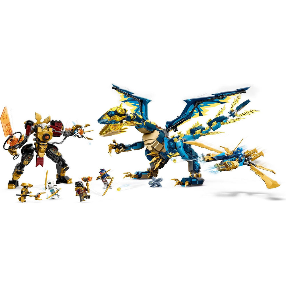 LEGO Ninjago Kaiserliches Mech-Duell gegen den Elementardrachen 71796