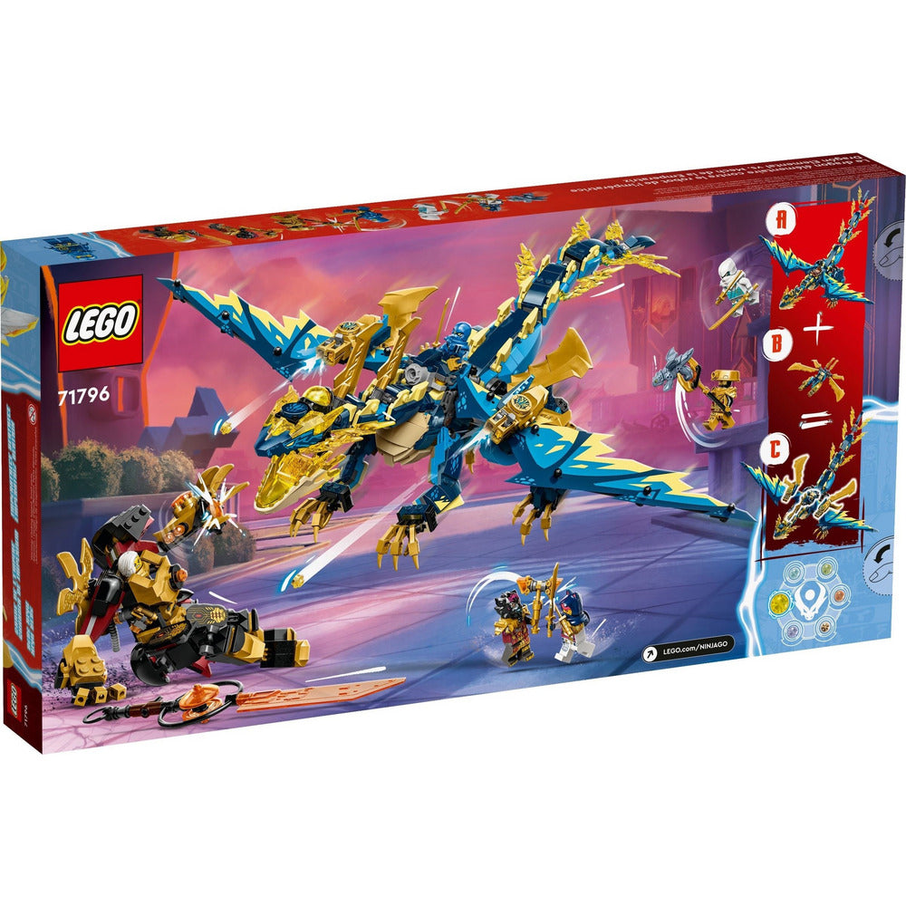 LEGO Ninjago Kaiserliches Mech-Duell gegen den Elementardrachen 71796
