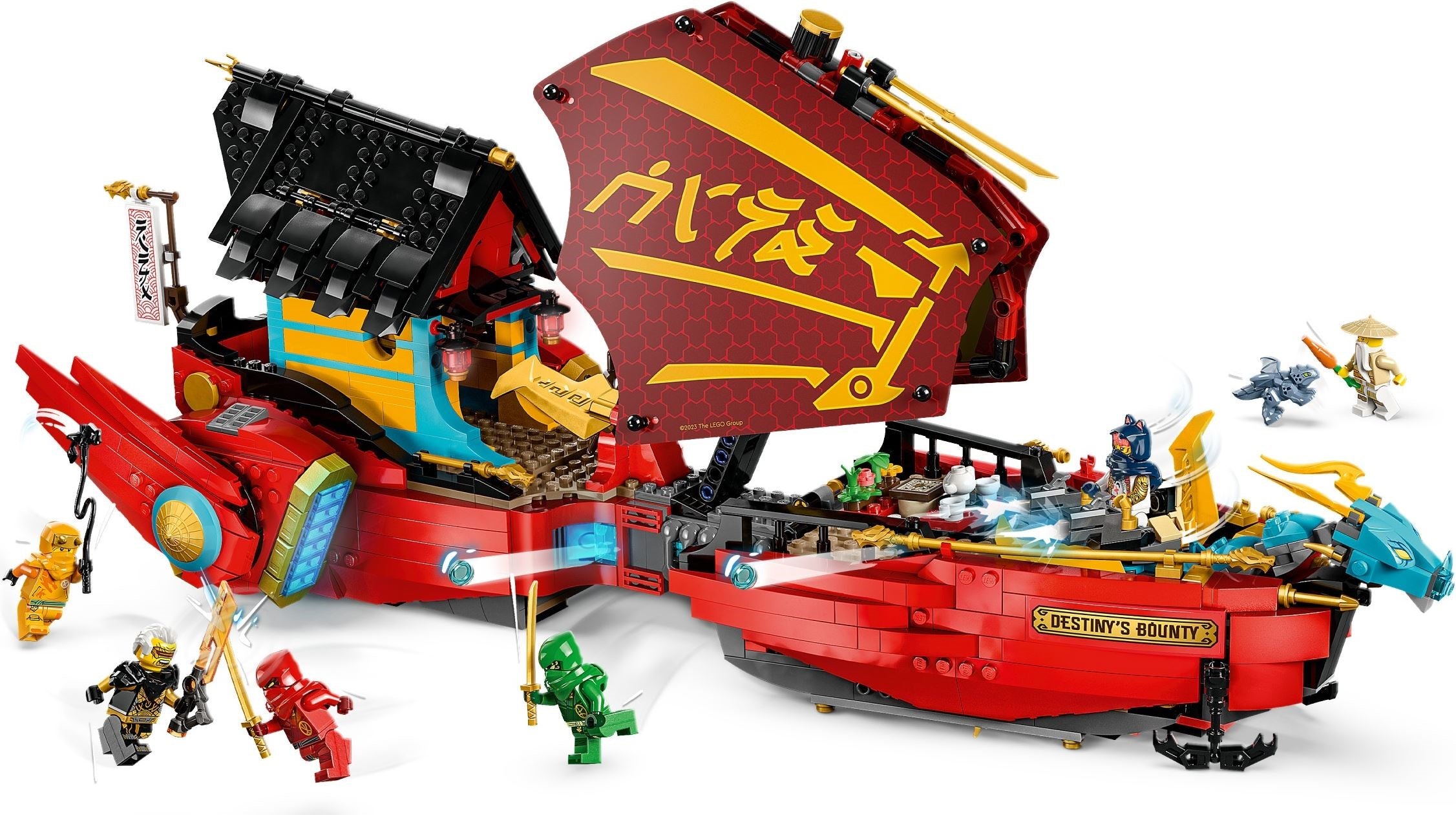 LEGO Ninjago Ninja-Flugsegler im Wettlauf mit der Zeit 71797