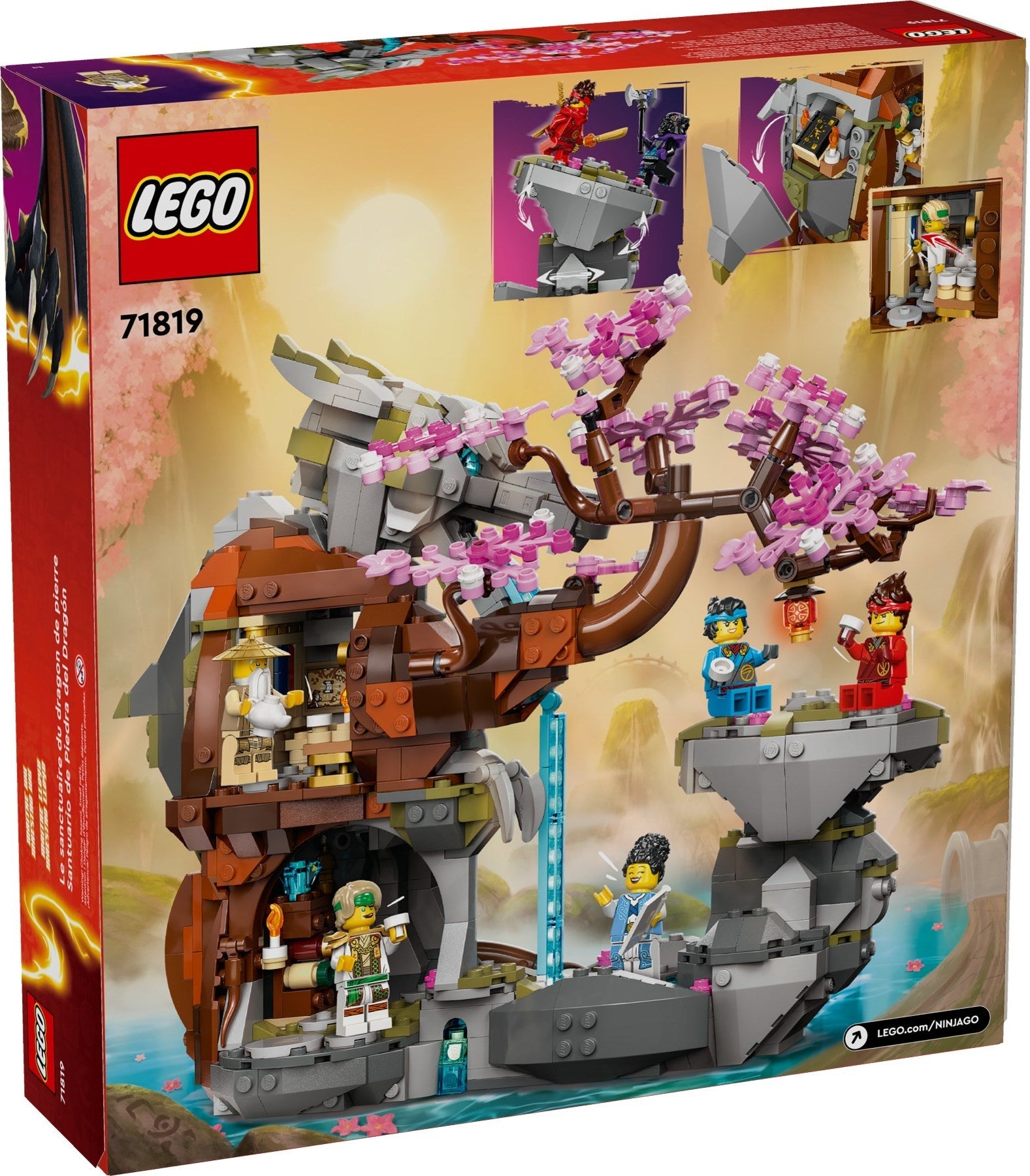 LEGO Ninjago Drachenstein-Tempel 71819