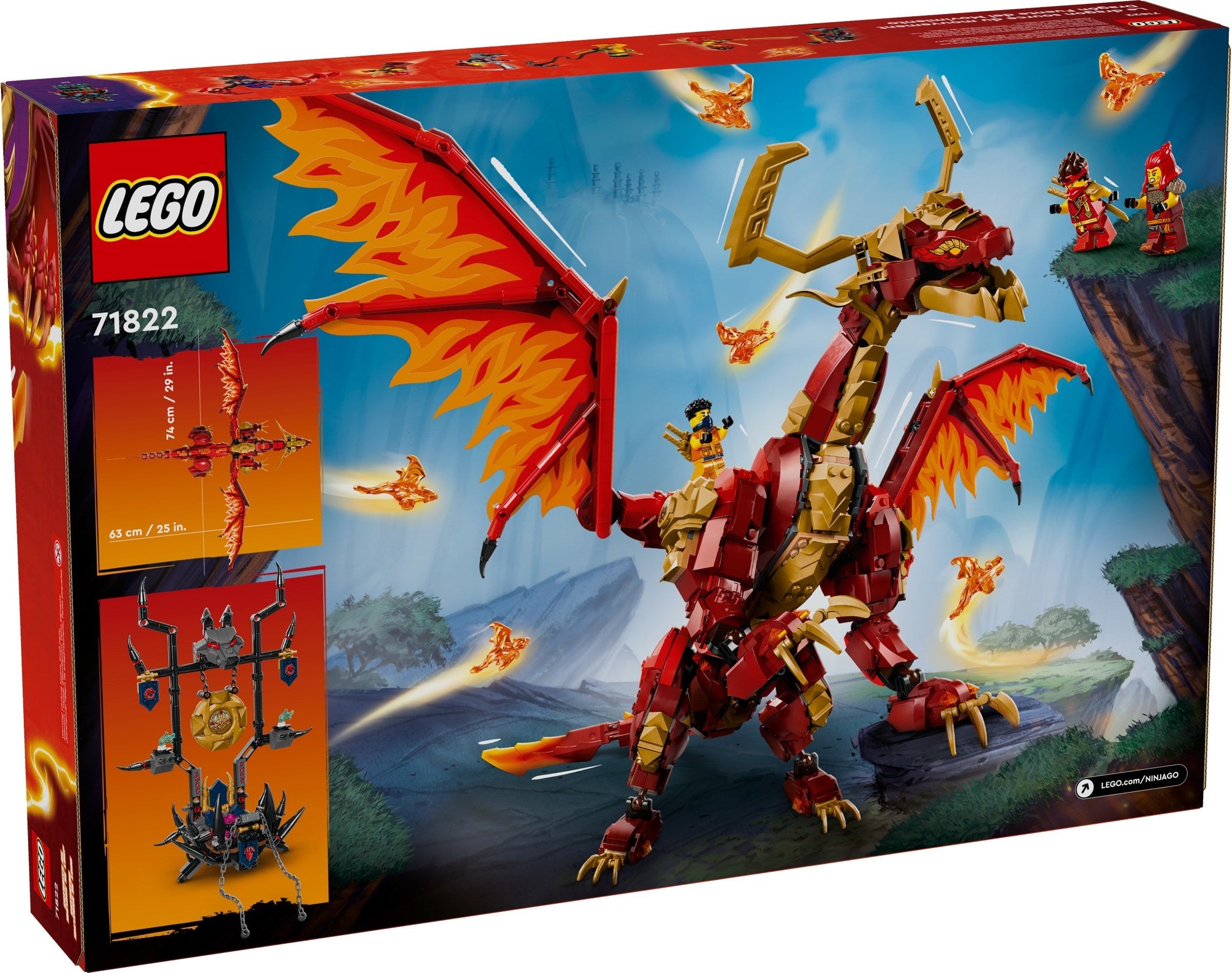 LEGO NINJAGO Quelldrache der Bewegung 71822