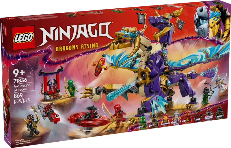 ロ*ス様 オーバーフレーム プリシク 38枚 セット LEGO NINJAGO Lichtbogendrache 71836