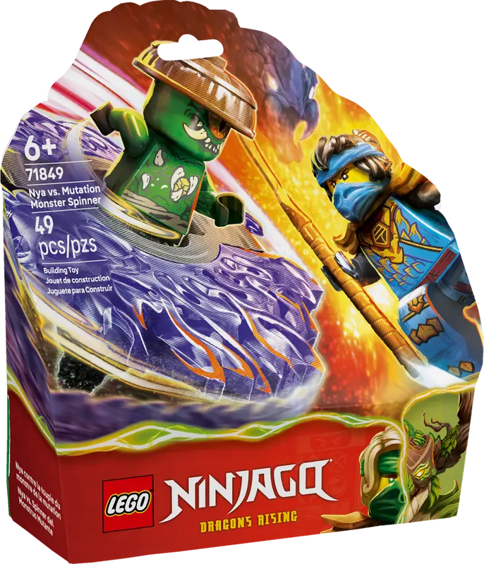 LEGO Ninjago Nya vs. Mutationsmonster-Spinner 71849
