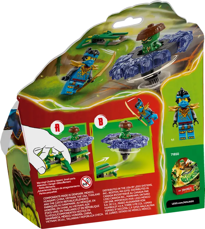LEGO Ninjago Nya vs. Mutationsmonster-Spinner 71849