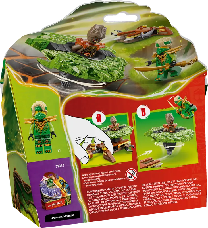 LEGO Ninjago Lloyd vs. Erdmonster-Spinner 71850