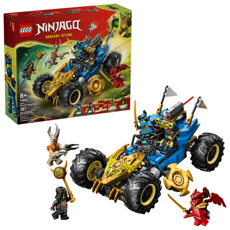 LEGO Ninjago Jays Transformationsflitzer 71856
