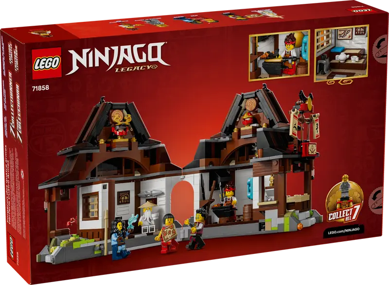 LEGO Ninjago 15-jähriges Jubiläum der Vier-Waffen-Schmiede 71858