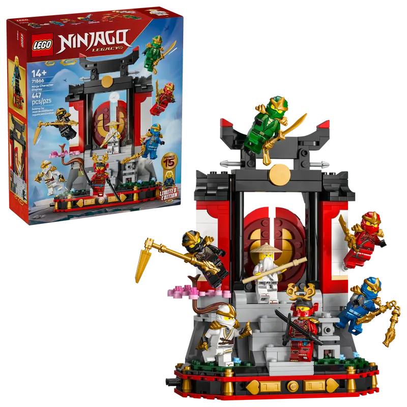 LEGO Ninjago 15-jähriges Jubiläum: Ninja-Charaktere zum Ausstellen 71866