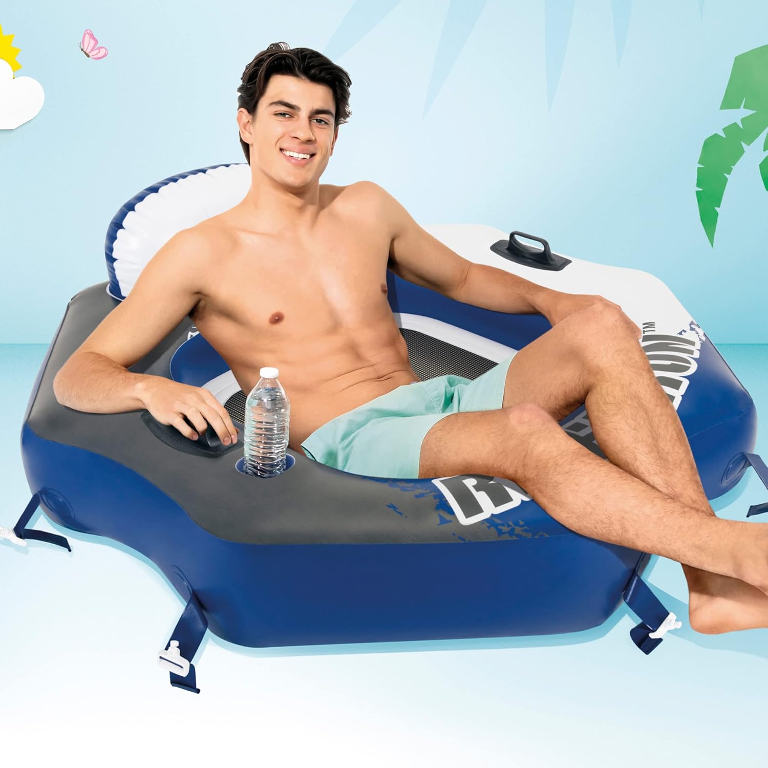 Intex - River Run achteckiger Sessel