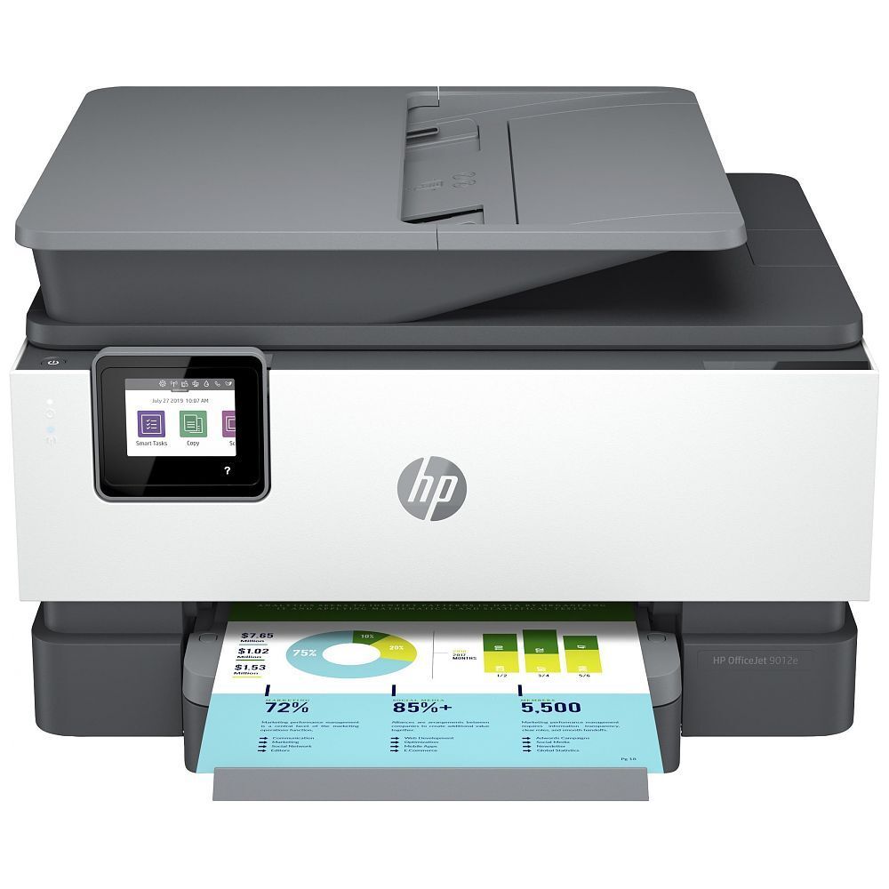 HP Multifunktionsdrucker OfficeJet Pro 9012e Grau/Weiss