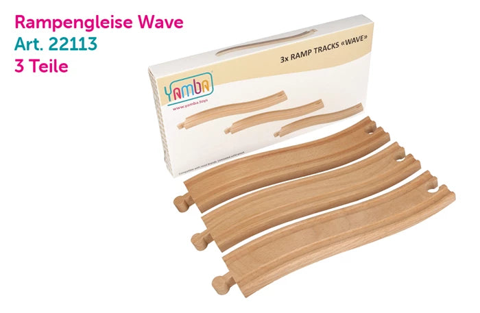 Yamba Holzschienen Wave