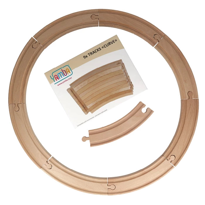 Yamba Holzschienen Curve