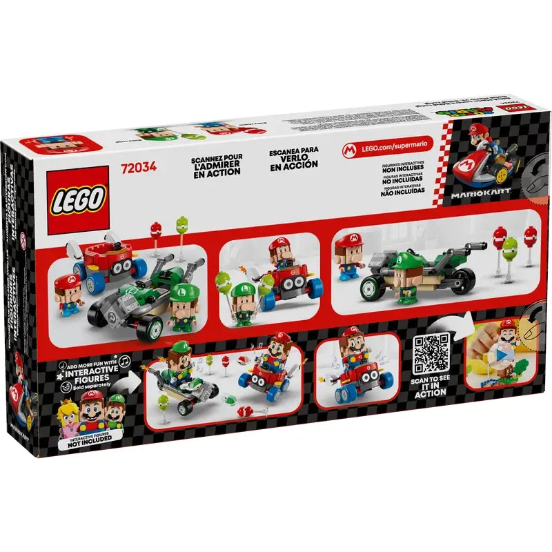 LEGO Super Mario Mario Kart™ – Baby Mario vs. Baby Luigi 72034